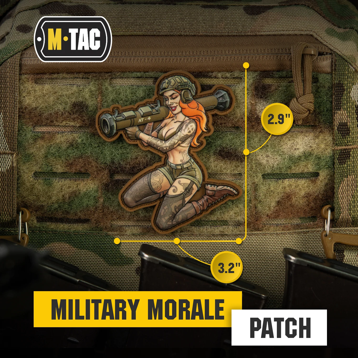 M-Tac Morale Patch Tactical Girl - Image 152