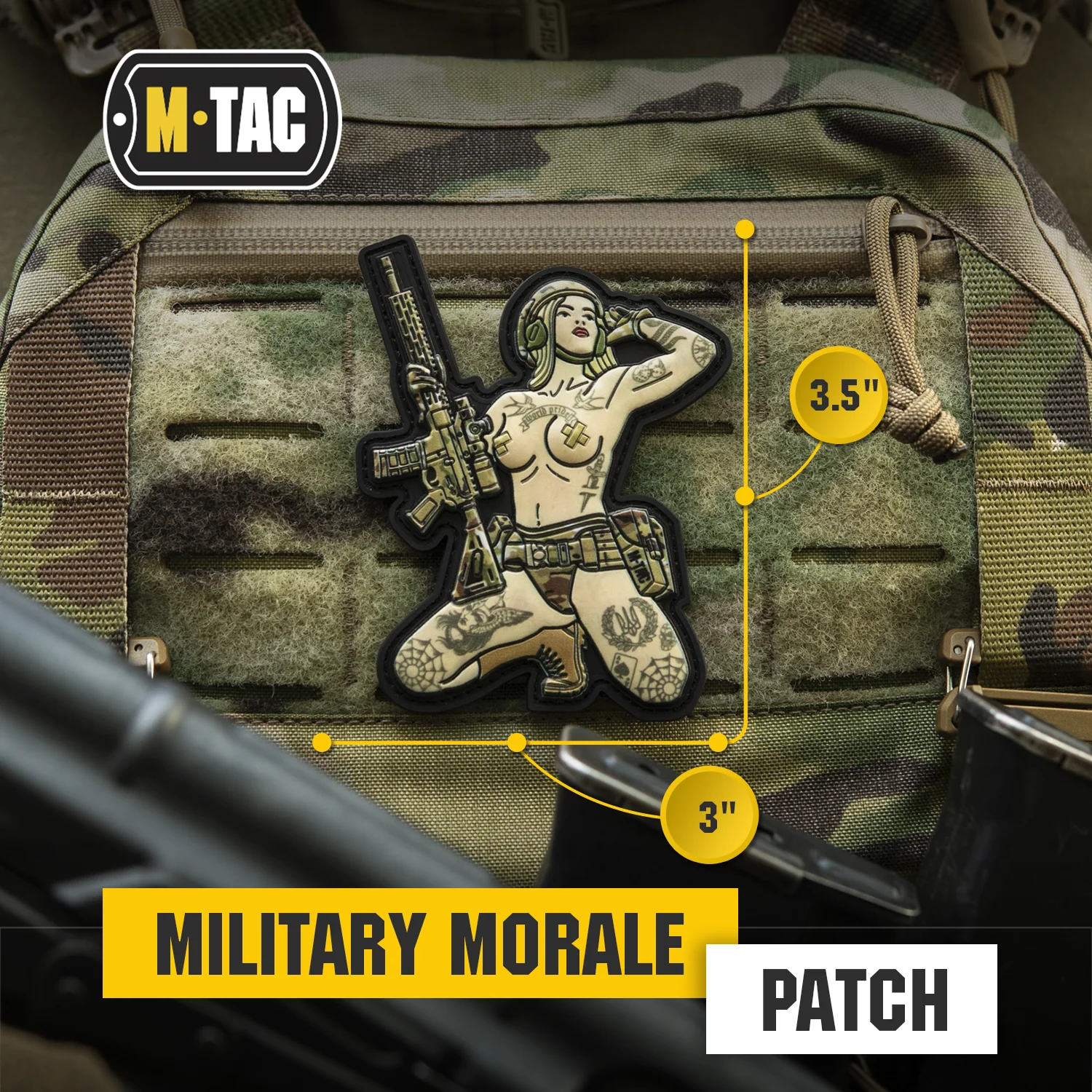 M-Tac Morale Patch Tactical Girl - Image 20