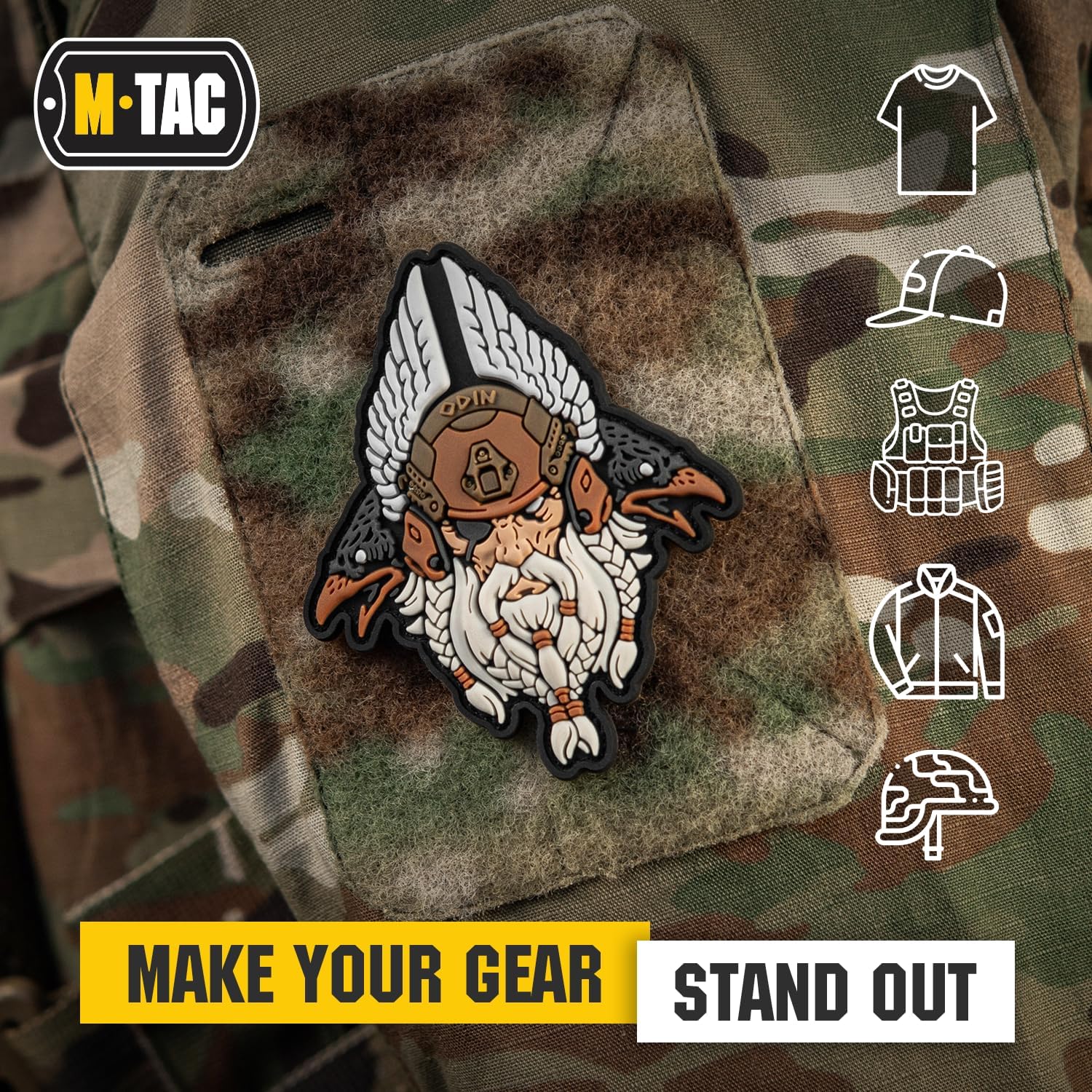 M-Tac Morale Patch Viking Invasion PVC - Image 4