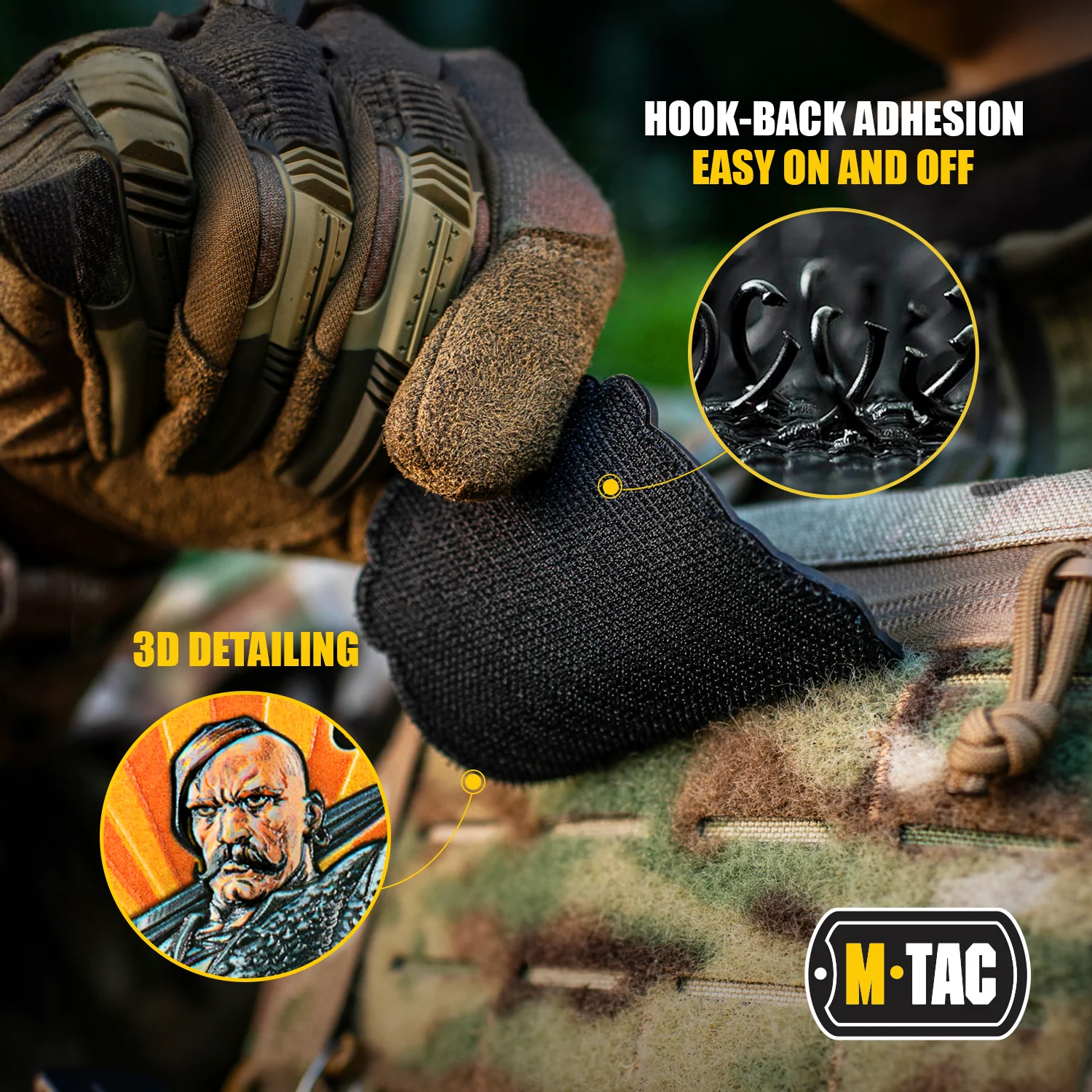 M-Tac Morale Patch Zero Tolerance PVC - Image 3