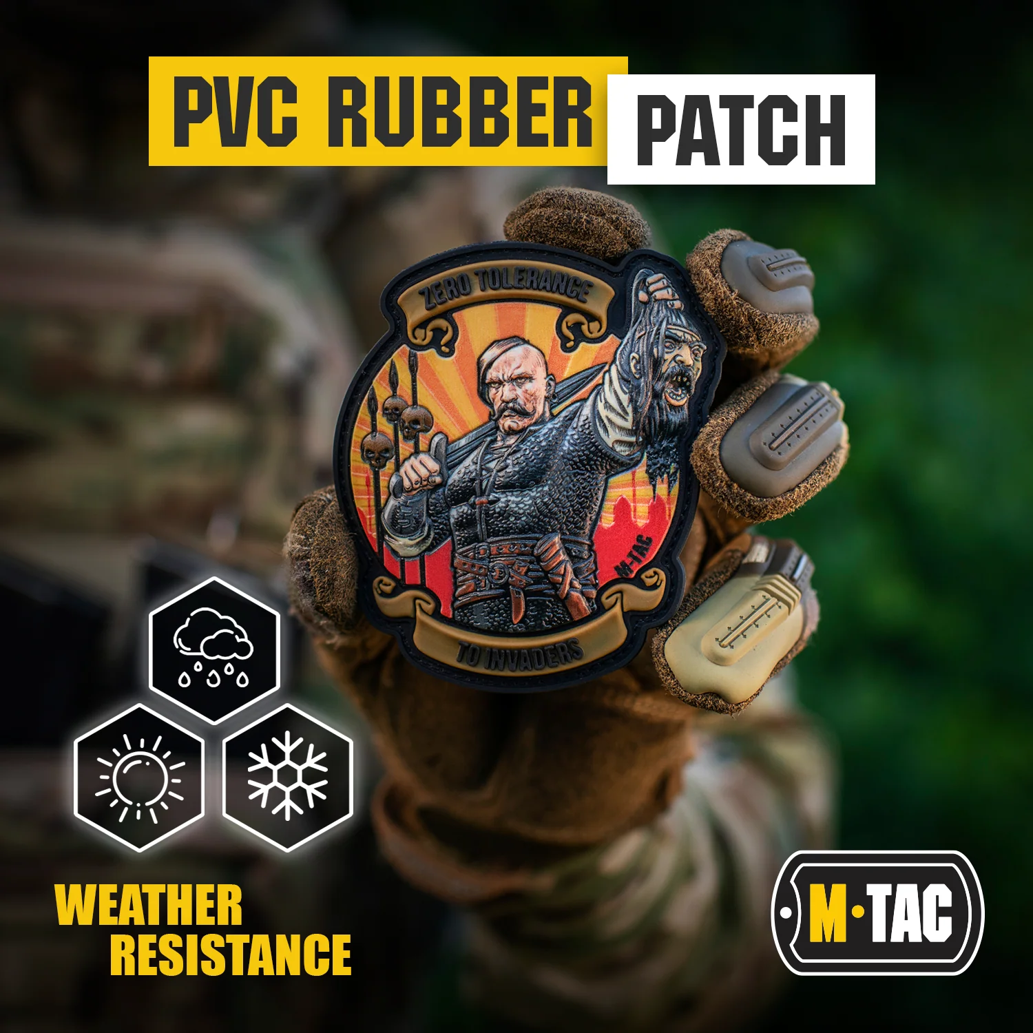 M-Tac Morale Patch Zero Tolerance PVC - Image 5