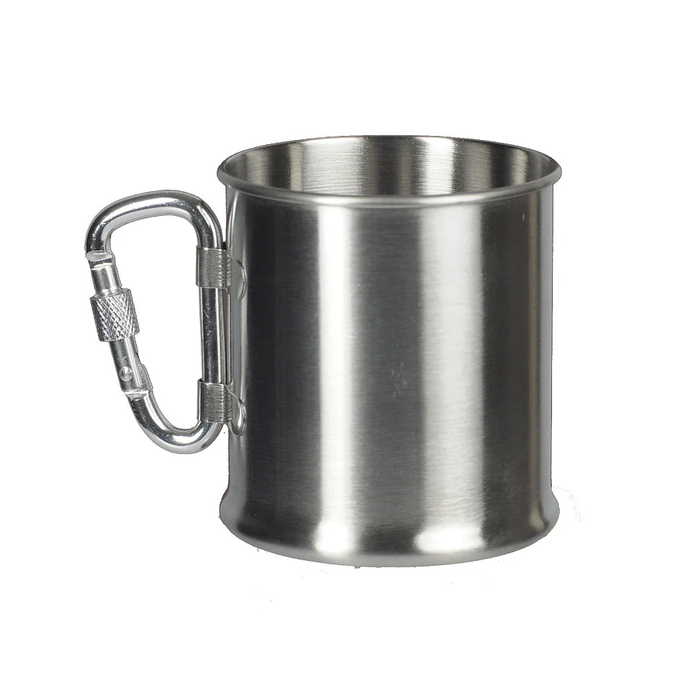 M-Tac Mug 8.5oz Stainless Steel with Carabiner - Image 2
