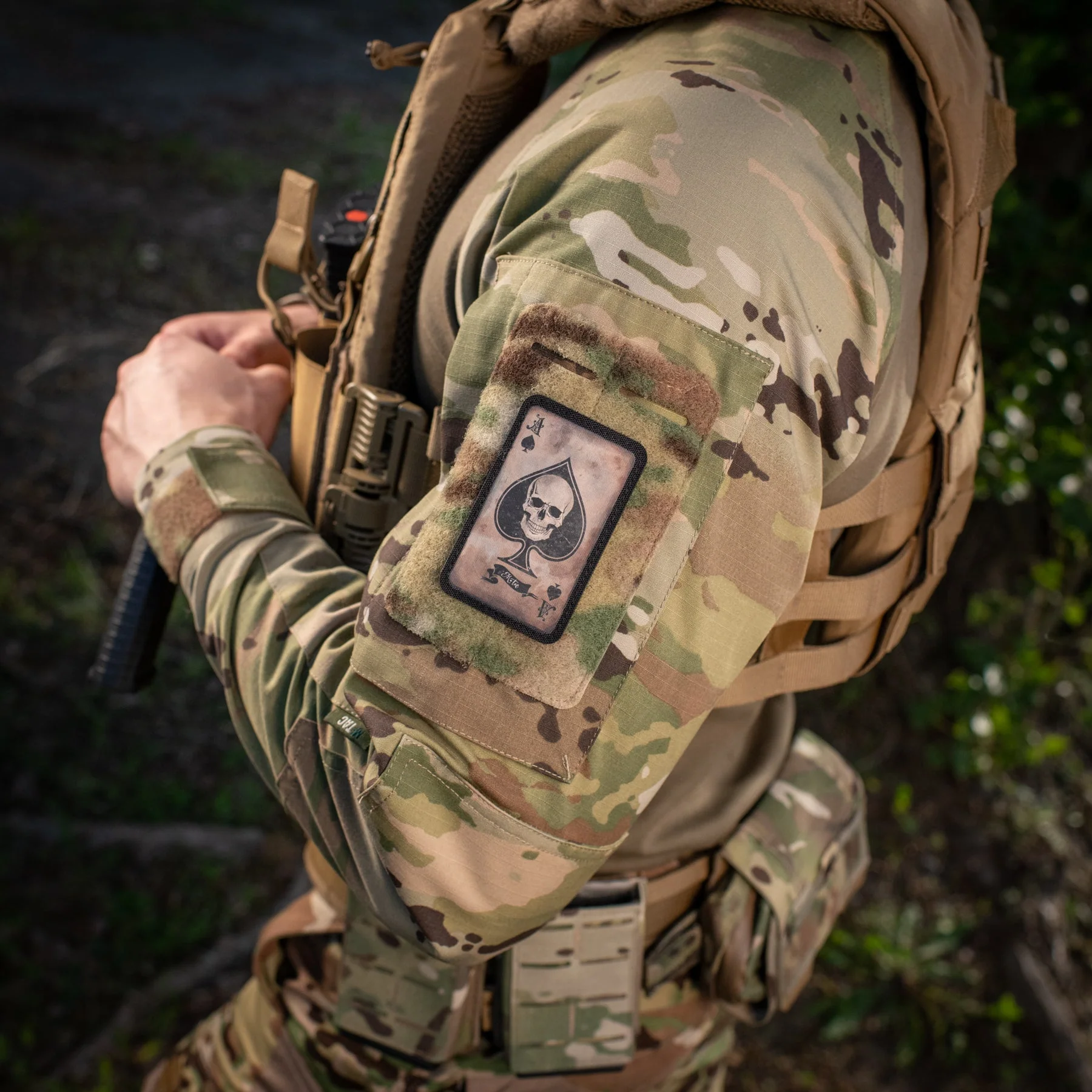 M-Tac patch Ace of Spades - Image 6