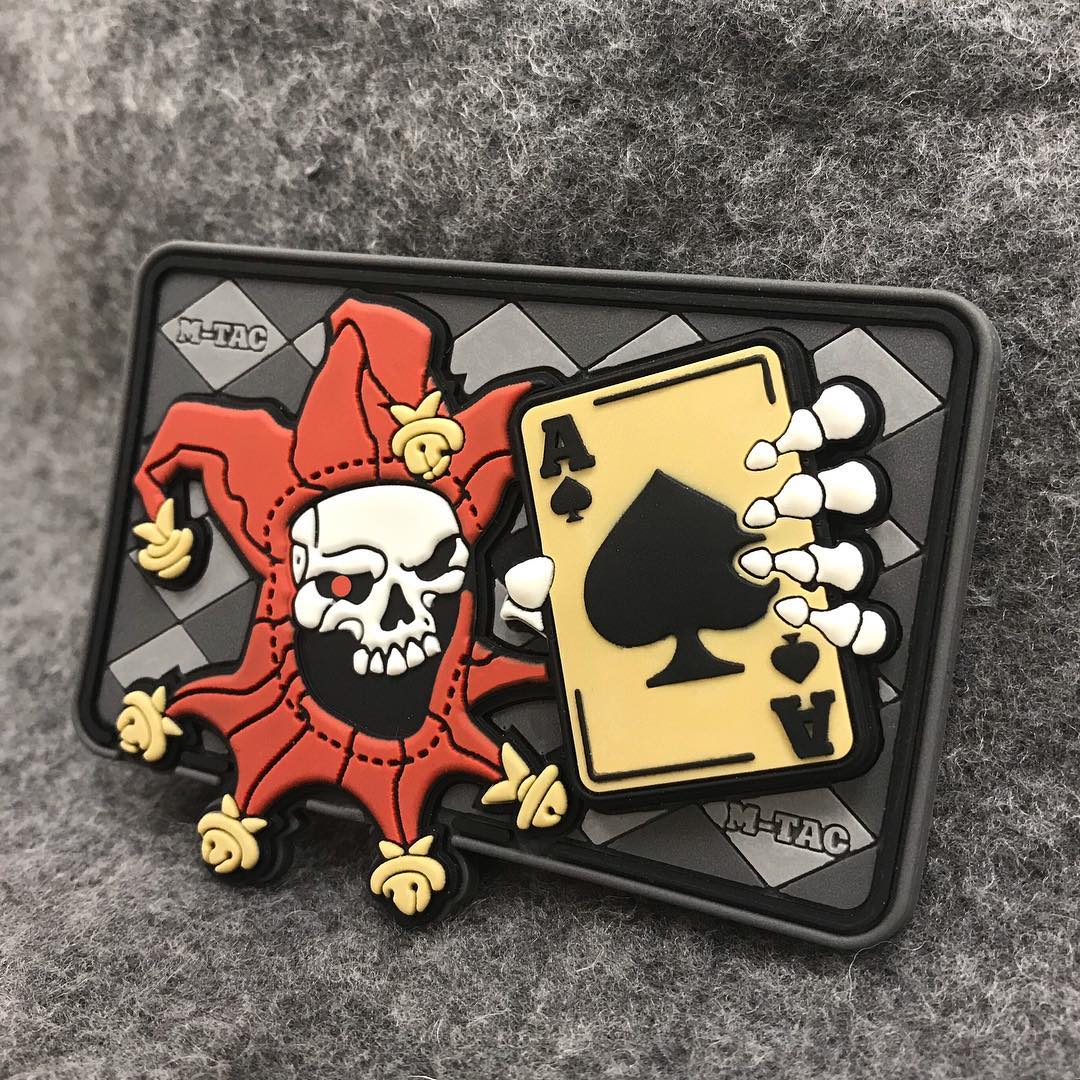 M-Tac patch Joker Skull 3D PVC - Image 2