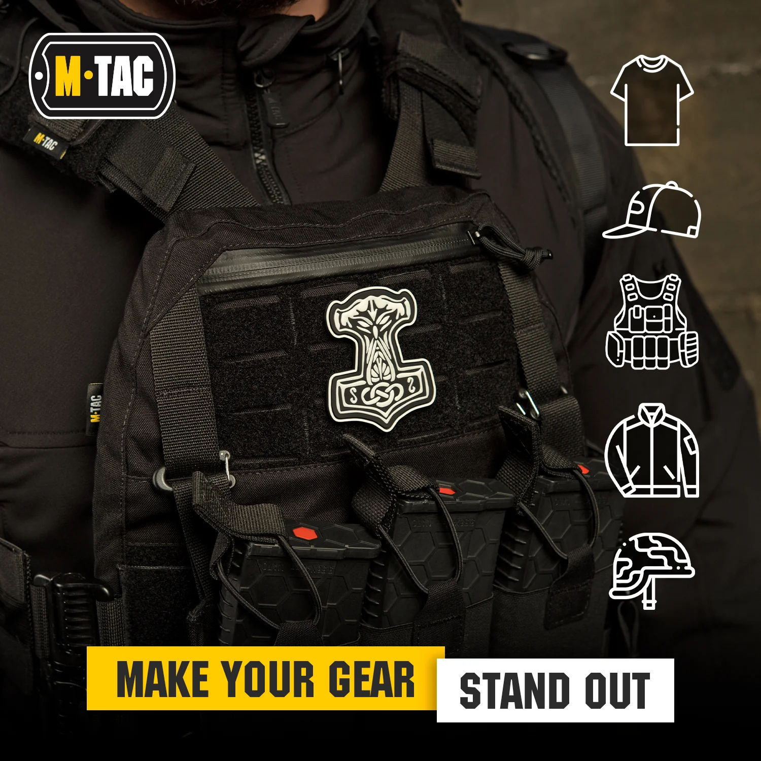 M-Tac patch Mjolnir PVC - Image 10
