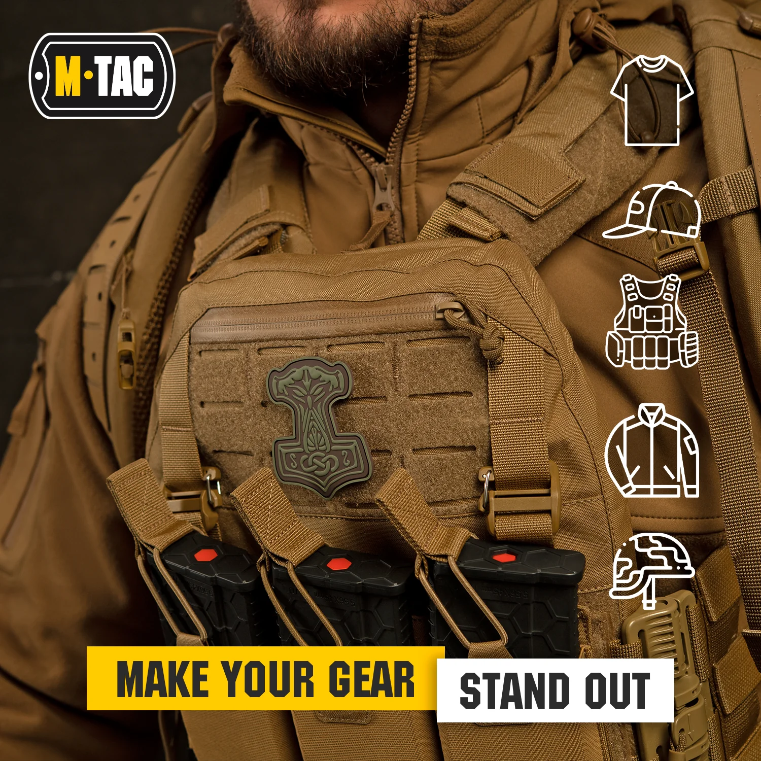 M-Tac patch Mjolnir PVC - Image 16