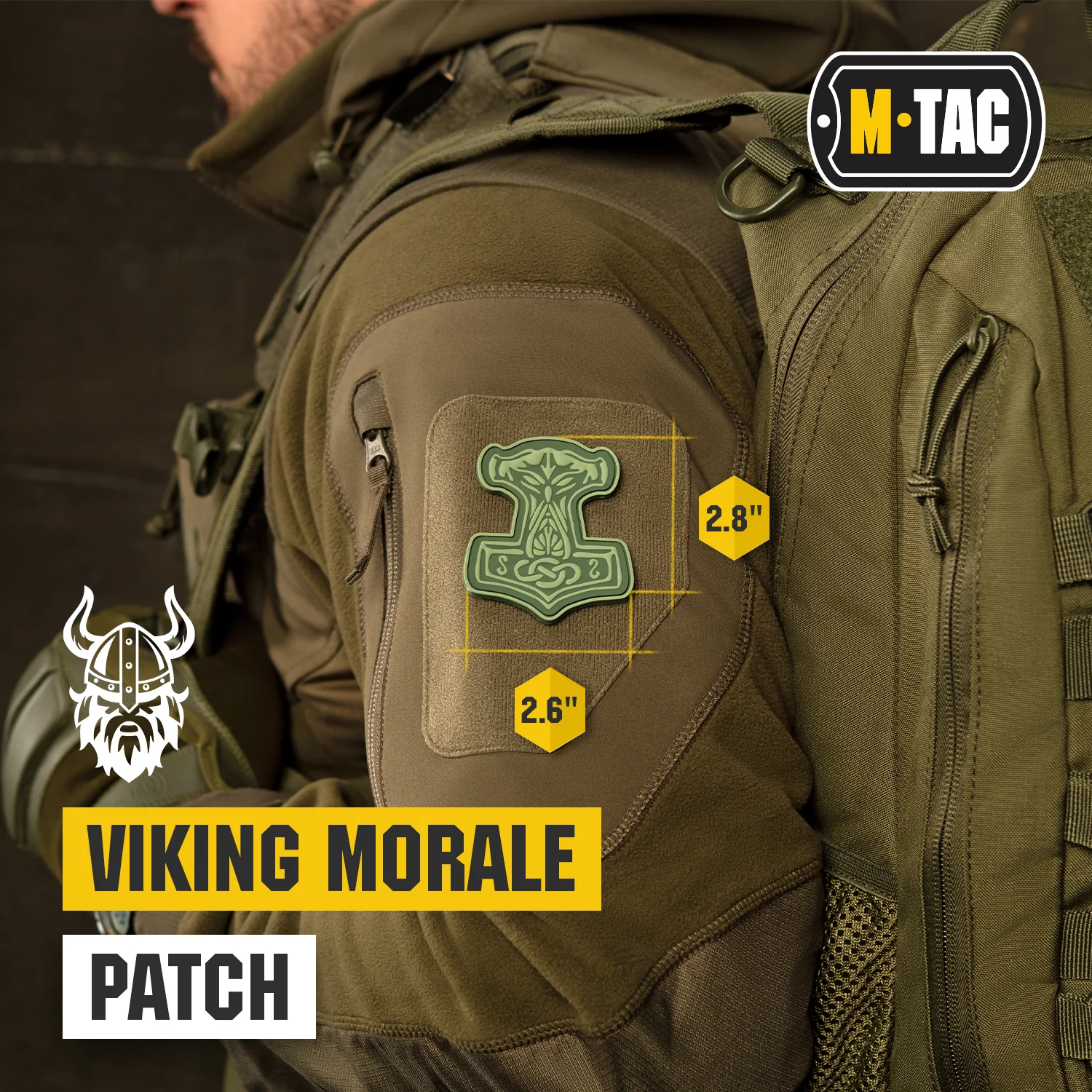 M-Tac patch Mjolnir PVC - Image 2