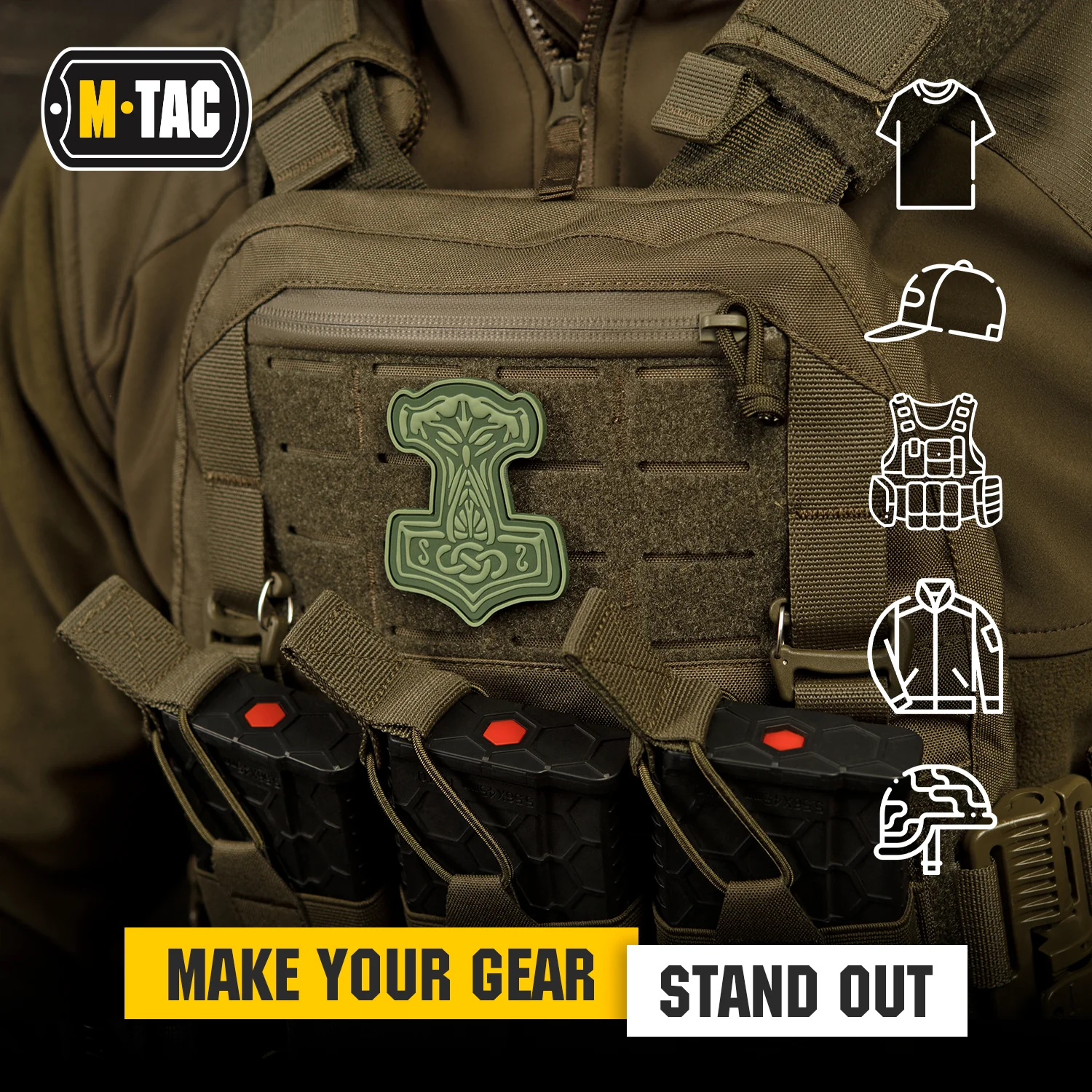 M-Tac patch Mjolnir PVC - Image 4