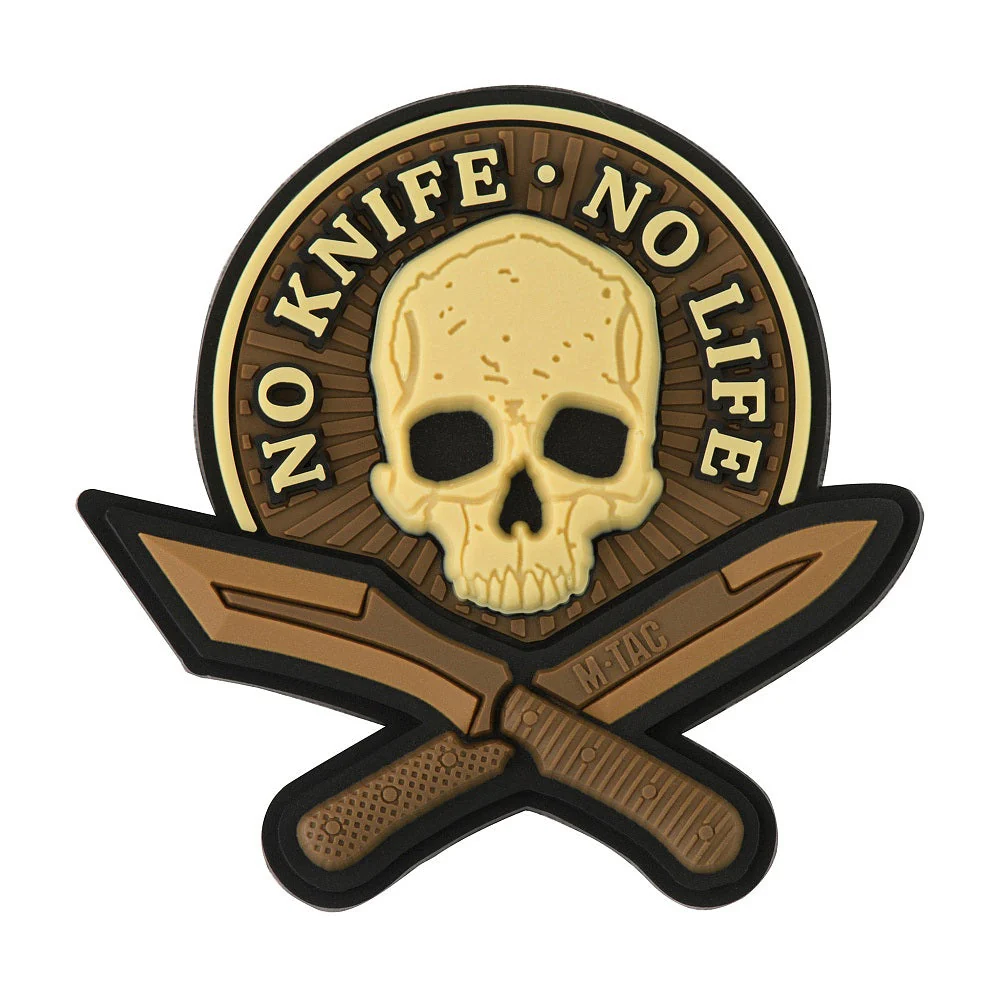 M-Tac patch No Knife - No Life 3D PVC - Image 12