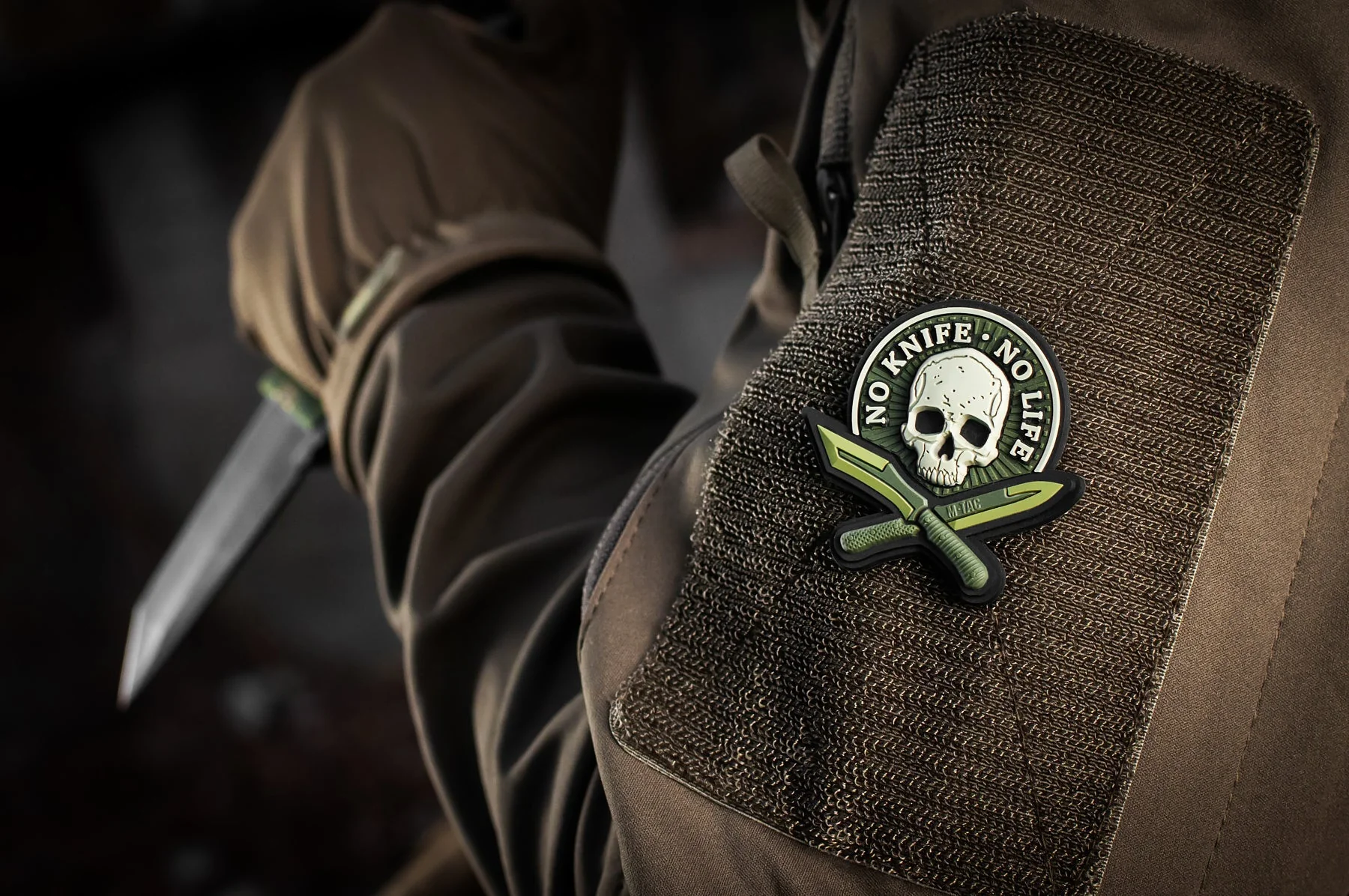 M-Tac patch No Knife - No Life 3D PVC - Image 9
