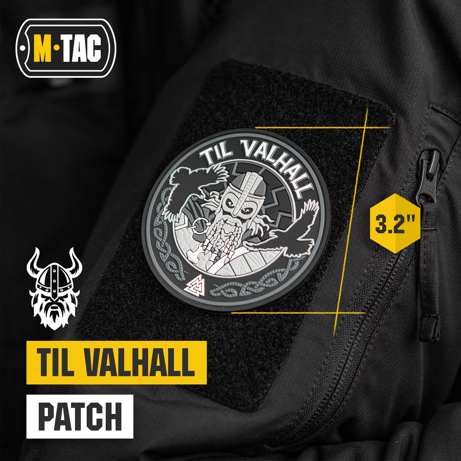 M-Tac patch Til Valhall PVC - Image 2
