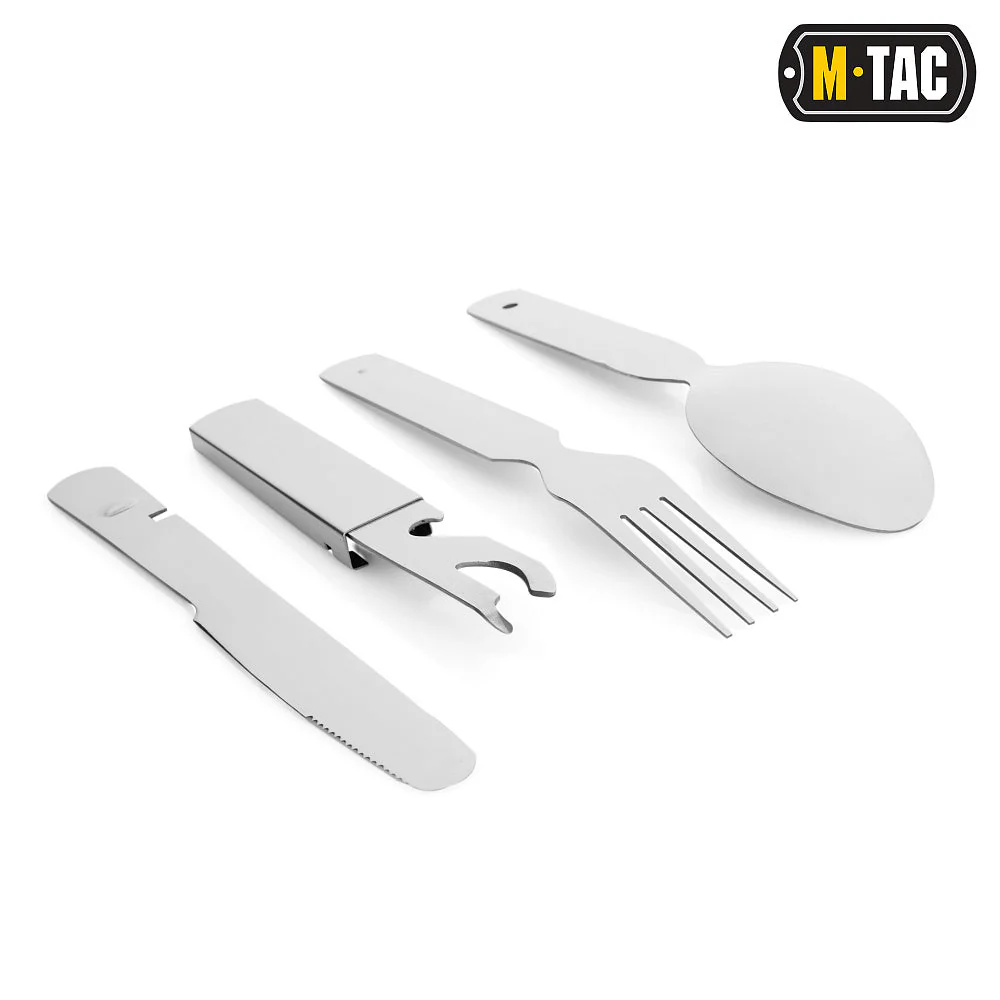 M-Tac Steel Large Cutlery Set (4 items) - Image 2