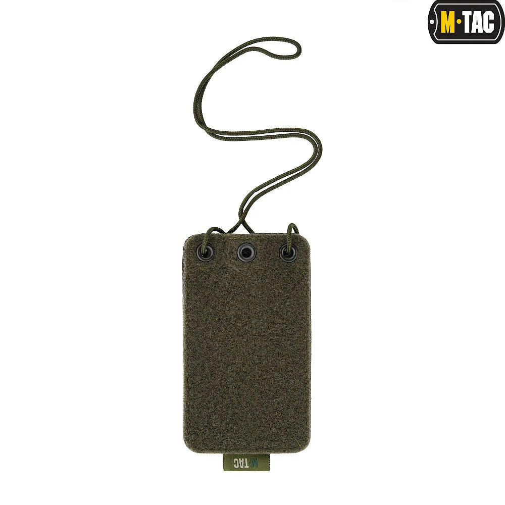 M-Tac Tactical Badge Holder Hanging ID Card Case Hook Surface Draw Cord - Image 19
