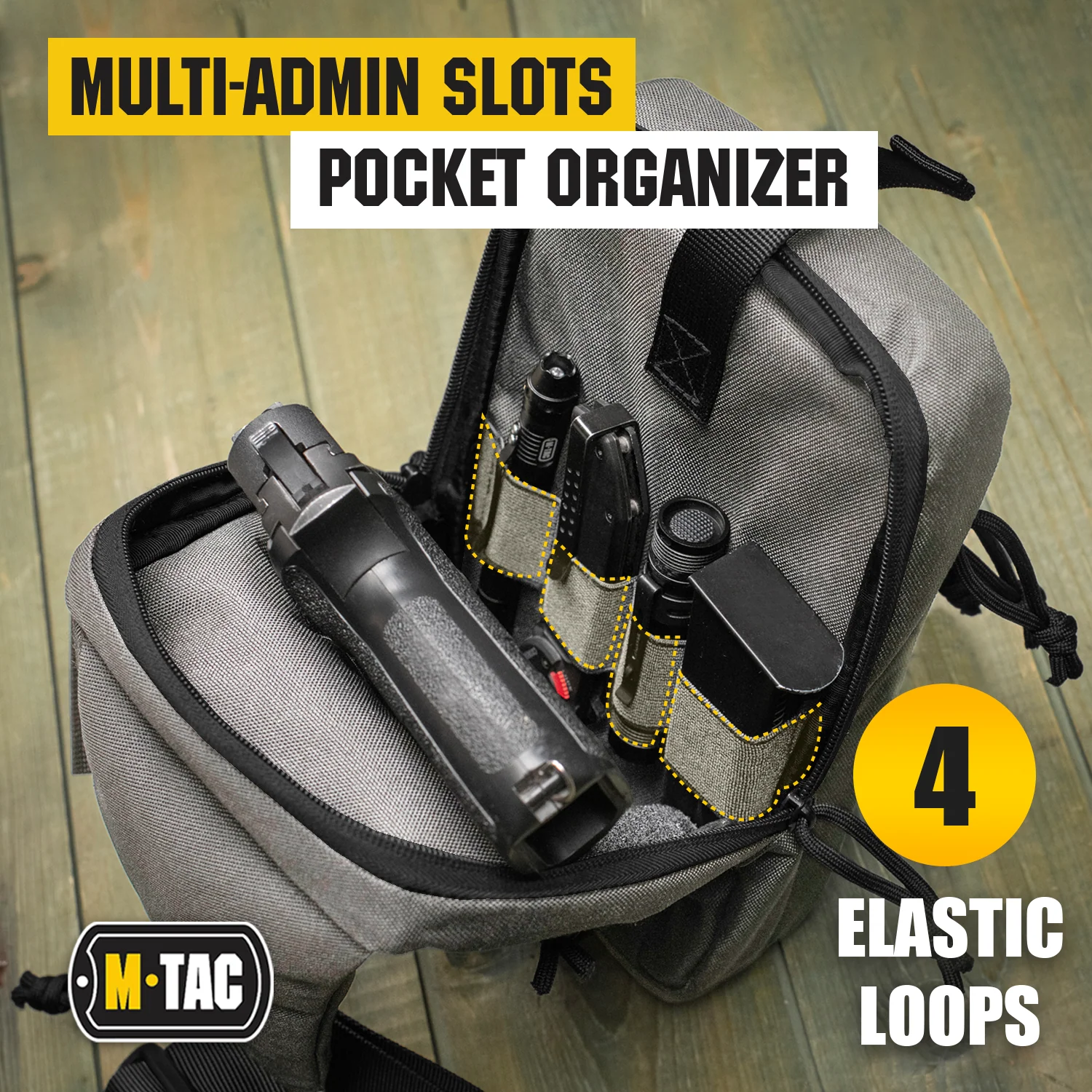 M-Tac Tactical Bag Shoulder Chest Pack with Sling - Image 12