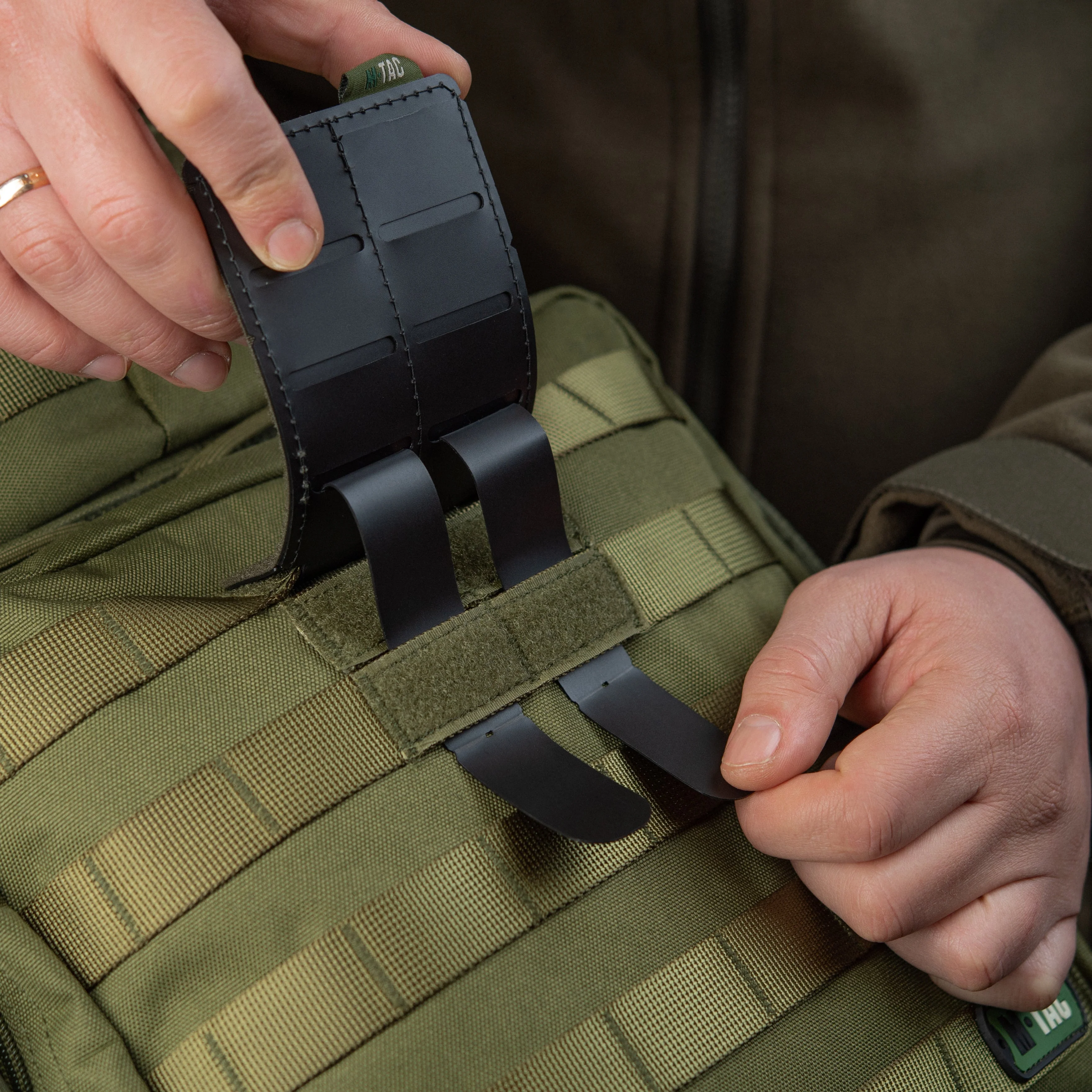 M-Tac Tactical Morale Patches Hook and Loop Display Board Molle 3.1 x 5.2 inches - Image 10