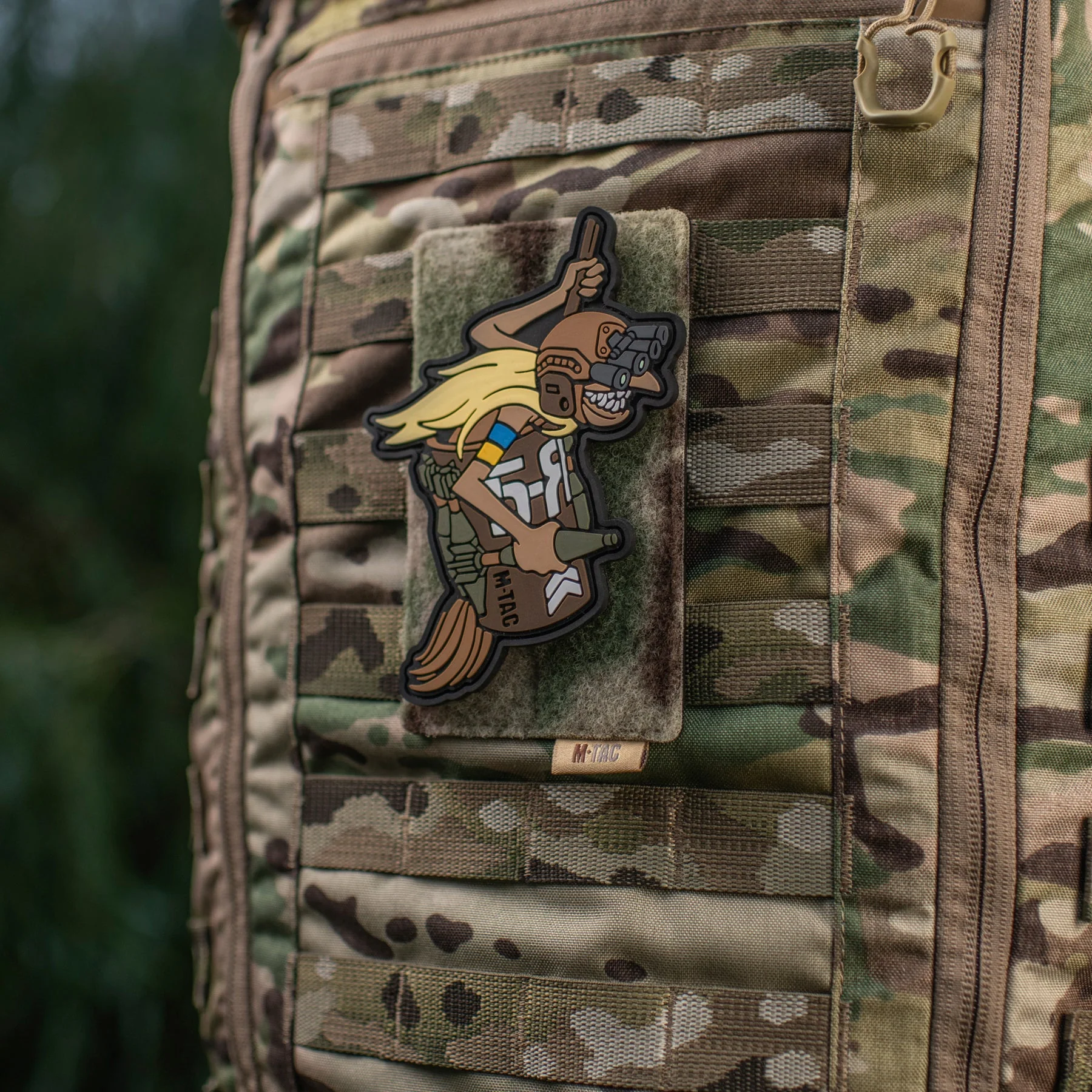 M-Tac Tactical Morale Patches Hook and Loop Display Board Molle 3.1 x 5.2 inches - Image 28
