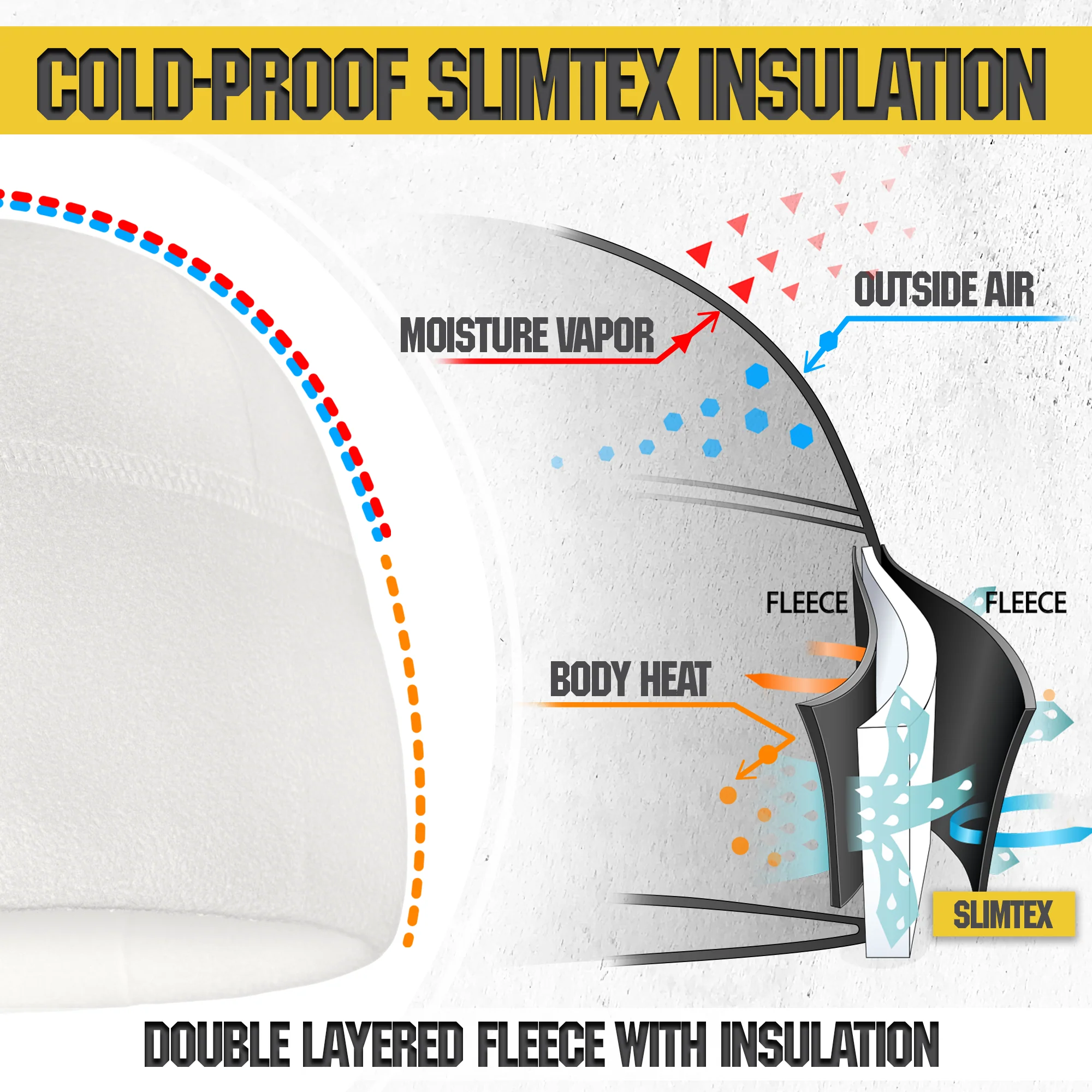 M-Tac Watch Cap Fleece with Slimtex (320 g/m2) - Image 39