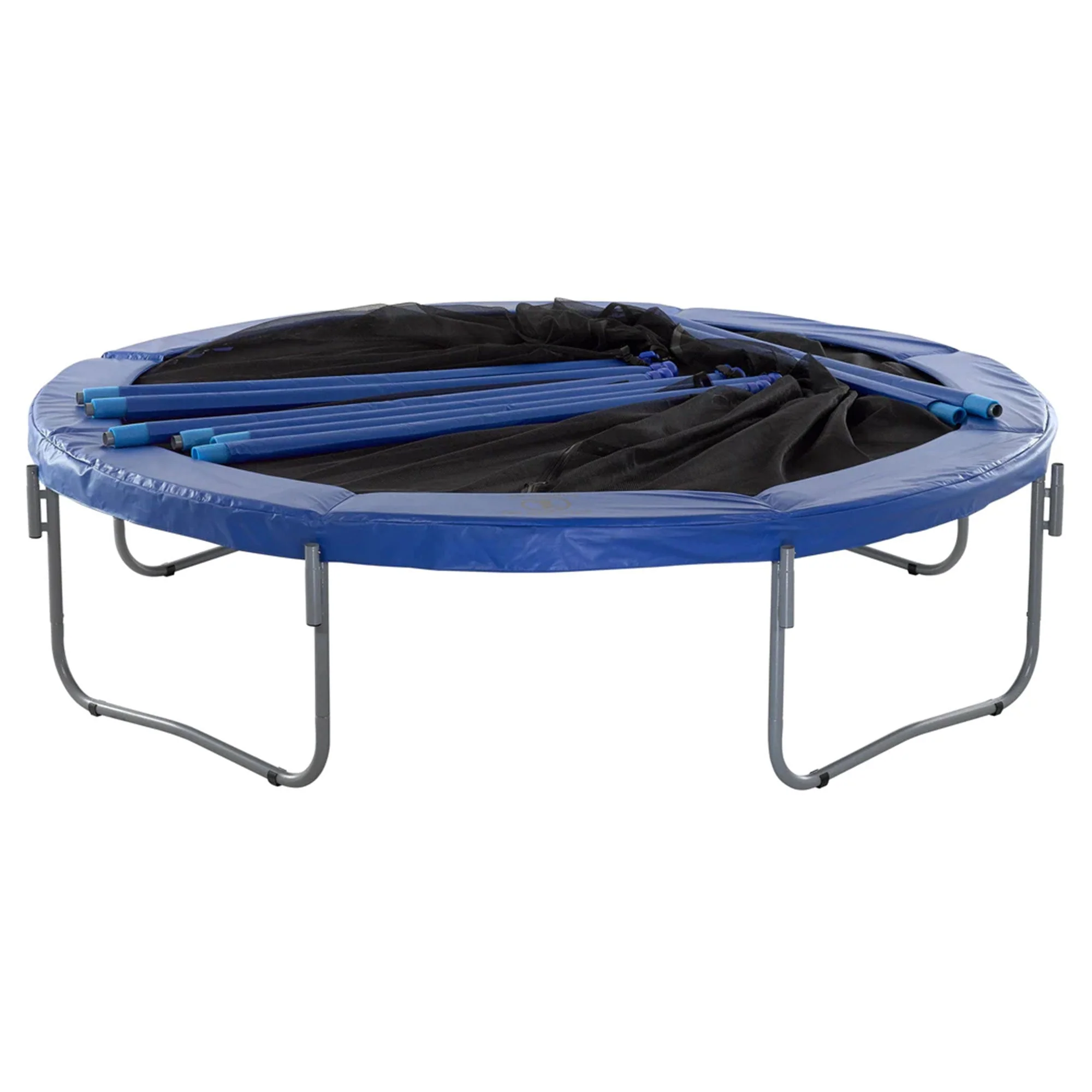 Machrus Upper Bounce Outdoor 7.5 Foot Round Trampoline Set with Safety Net - Image 2