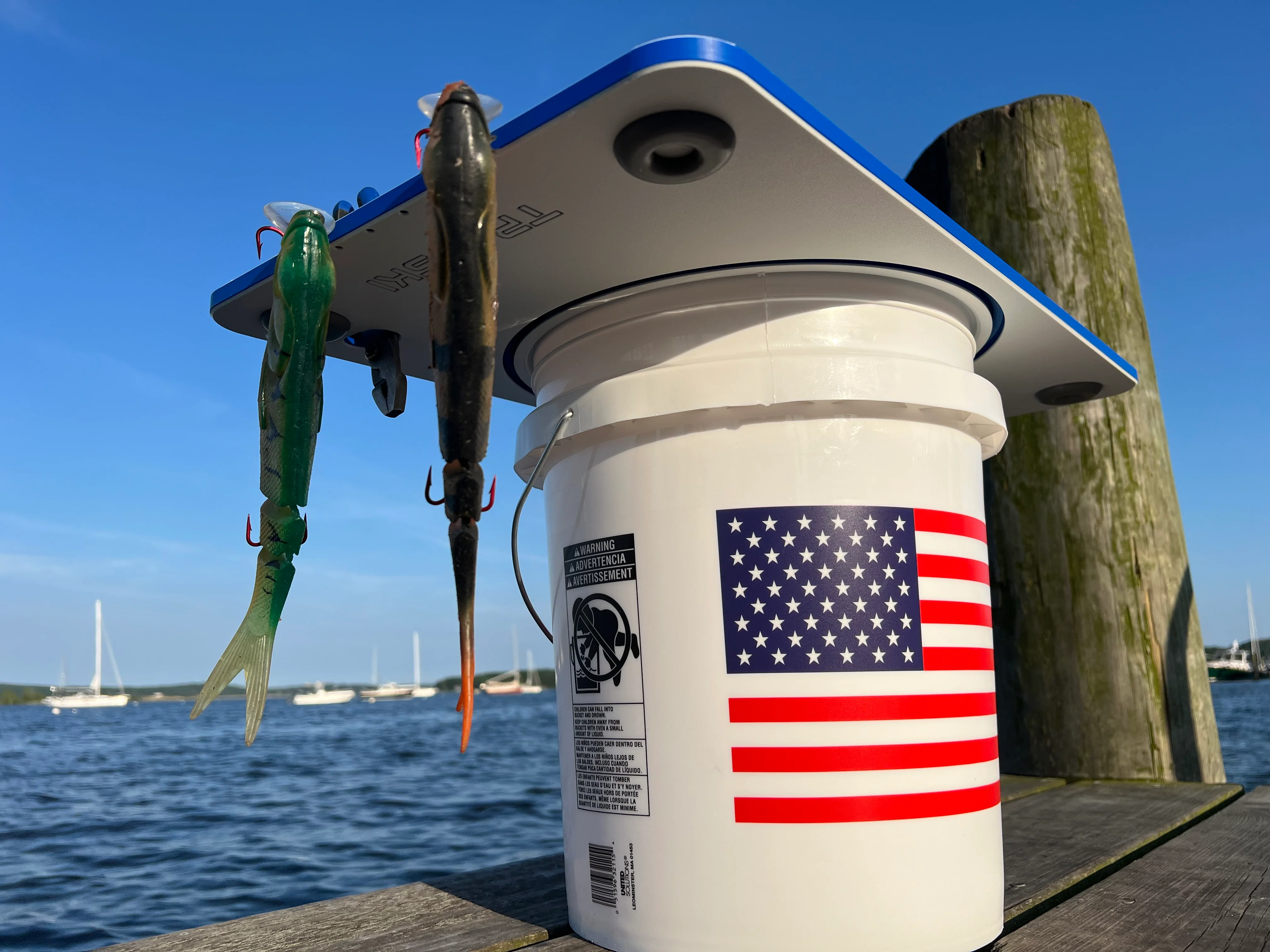 Made in the USA | Premium Bucket or Cooler Fishing Cutting Board - Image 28