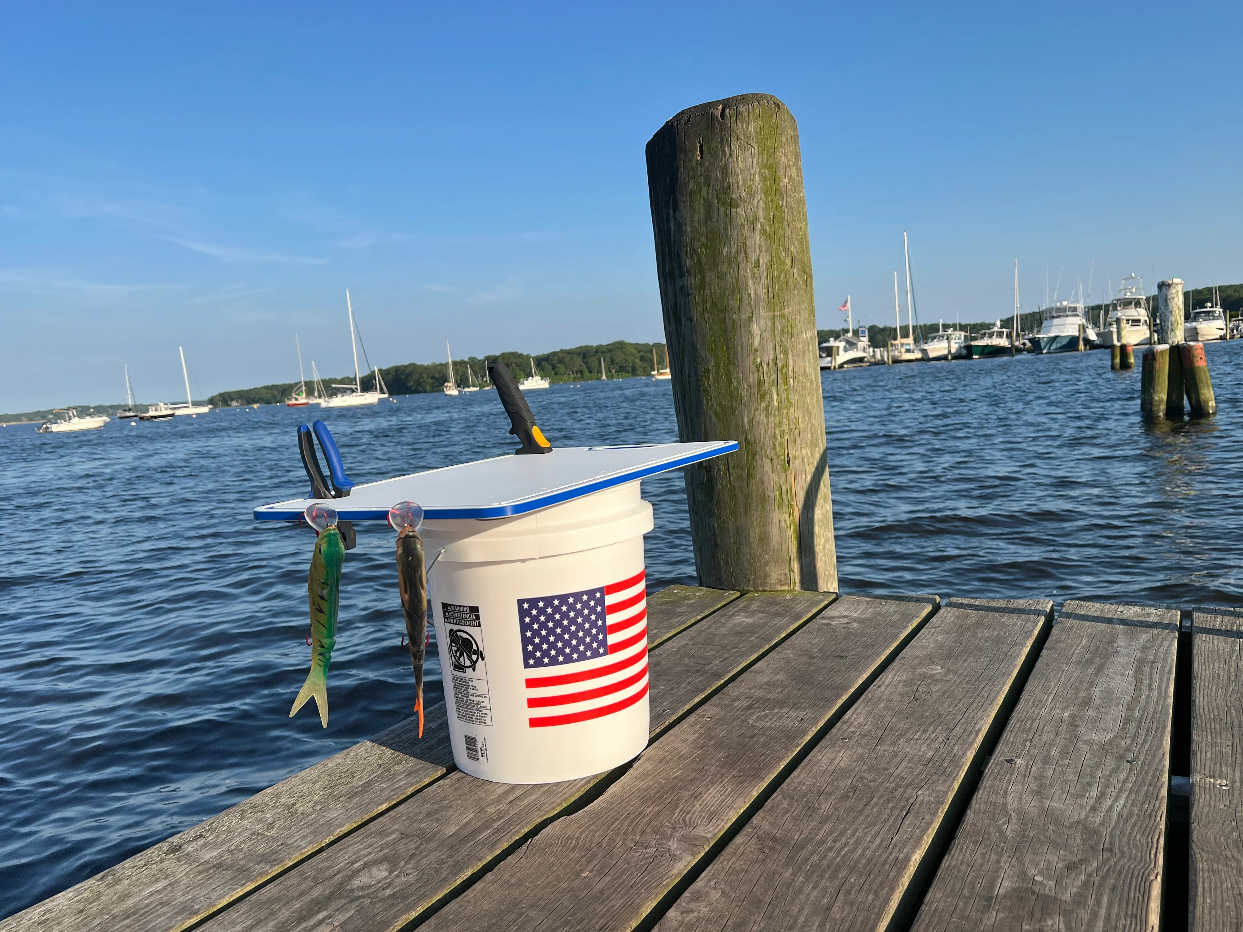 Made in the USA | Premium Bucket or Cooler Fishing Cutting Board - Image 45