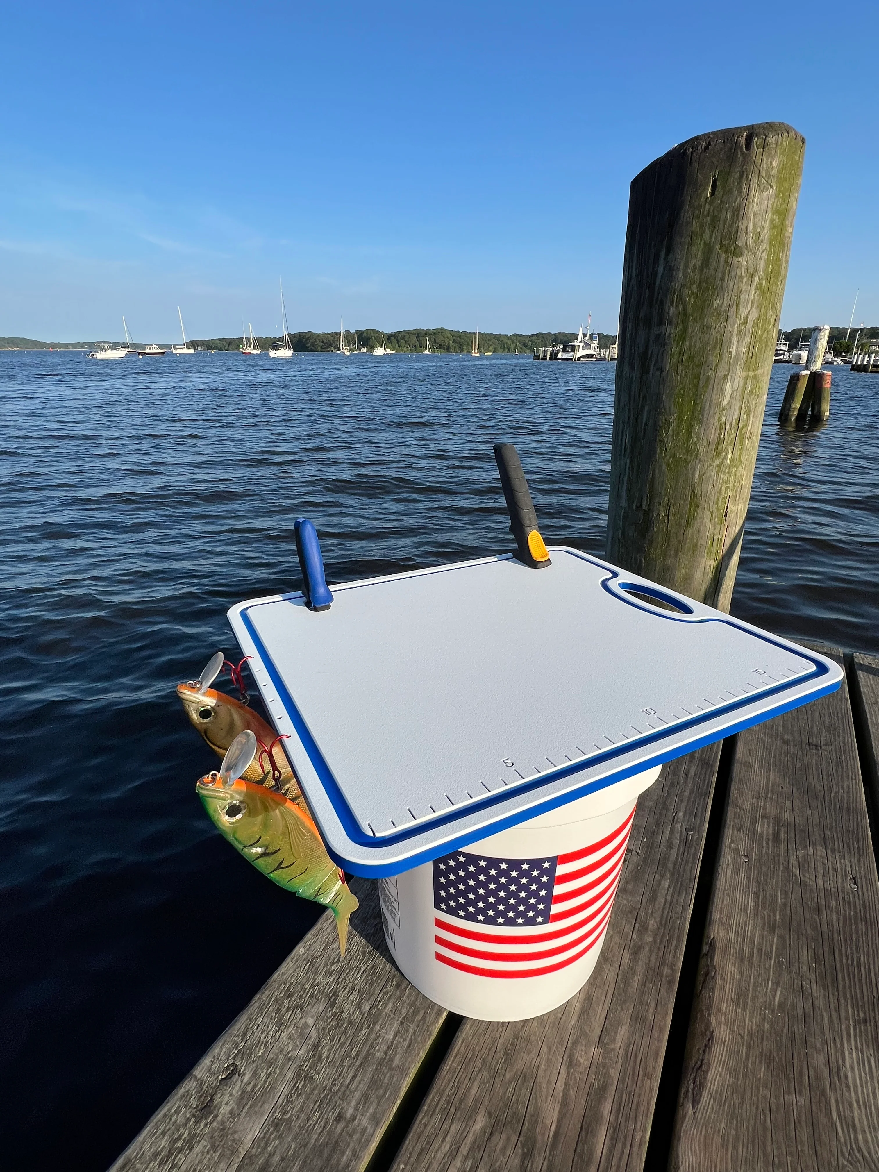 Made in the USA | Premium Bucket or Cooler Fishing Cutting Board - Image 53