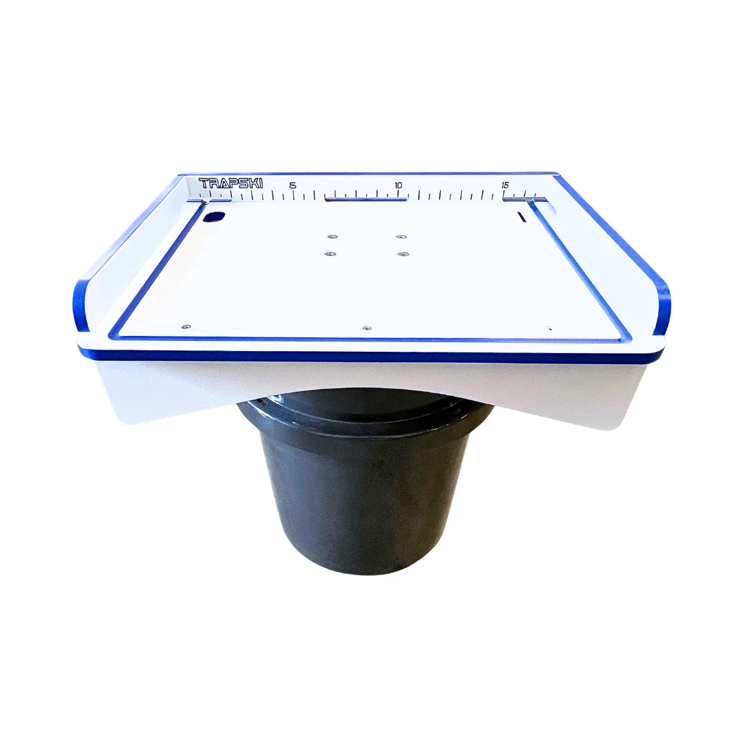 Premium Rod Mount 18" or 33" Raised Fillet Table – 3-in-1 Bait & Fish Station | Fits Rod Holders, Buckets & Flat Surfaces | Marine-Grade HDPE | Ruler, Juice Groove, Knife & Tool Slots - Image 11