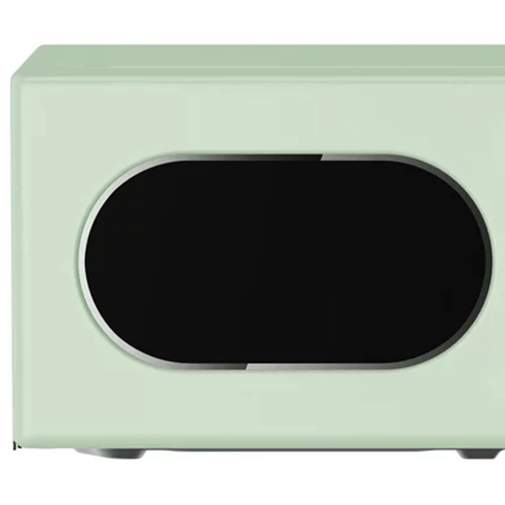 Magic Chef 0.7 Cubic Feet 700W Small Classic Retro Countertop Microwave, Green - Image 7