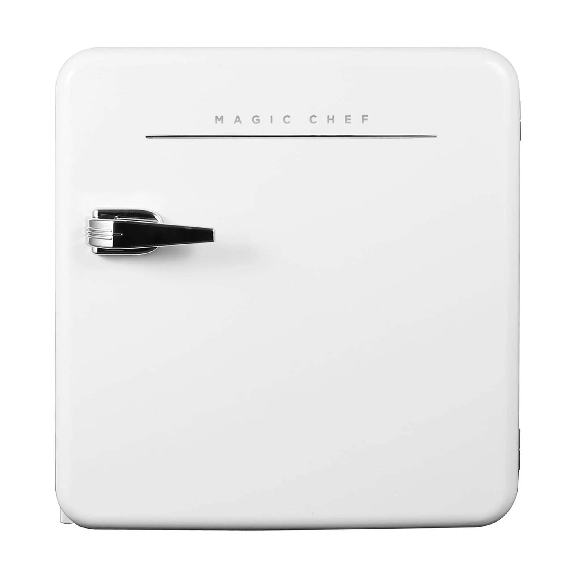 Magic Chef 1.6 Cubic Feet Retro Style Mini Fridge with Interior LED Light, White - Image 9