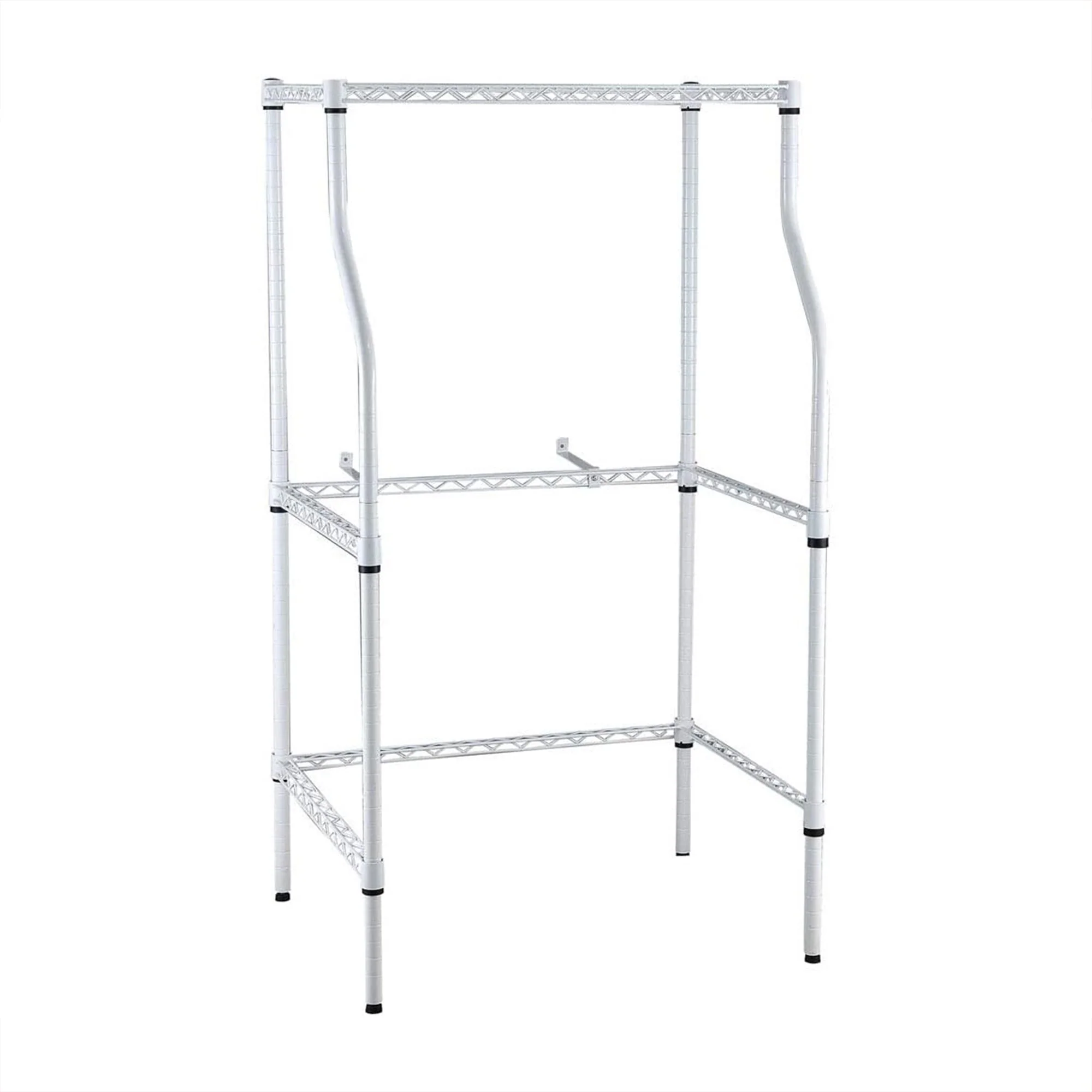 Magic Chef Clothing Drying Rack Stand for Laundry, Powder Coated Metal, White - Image 6