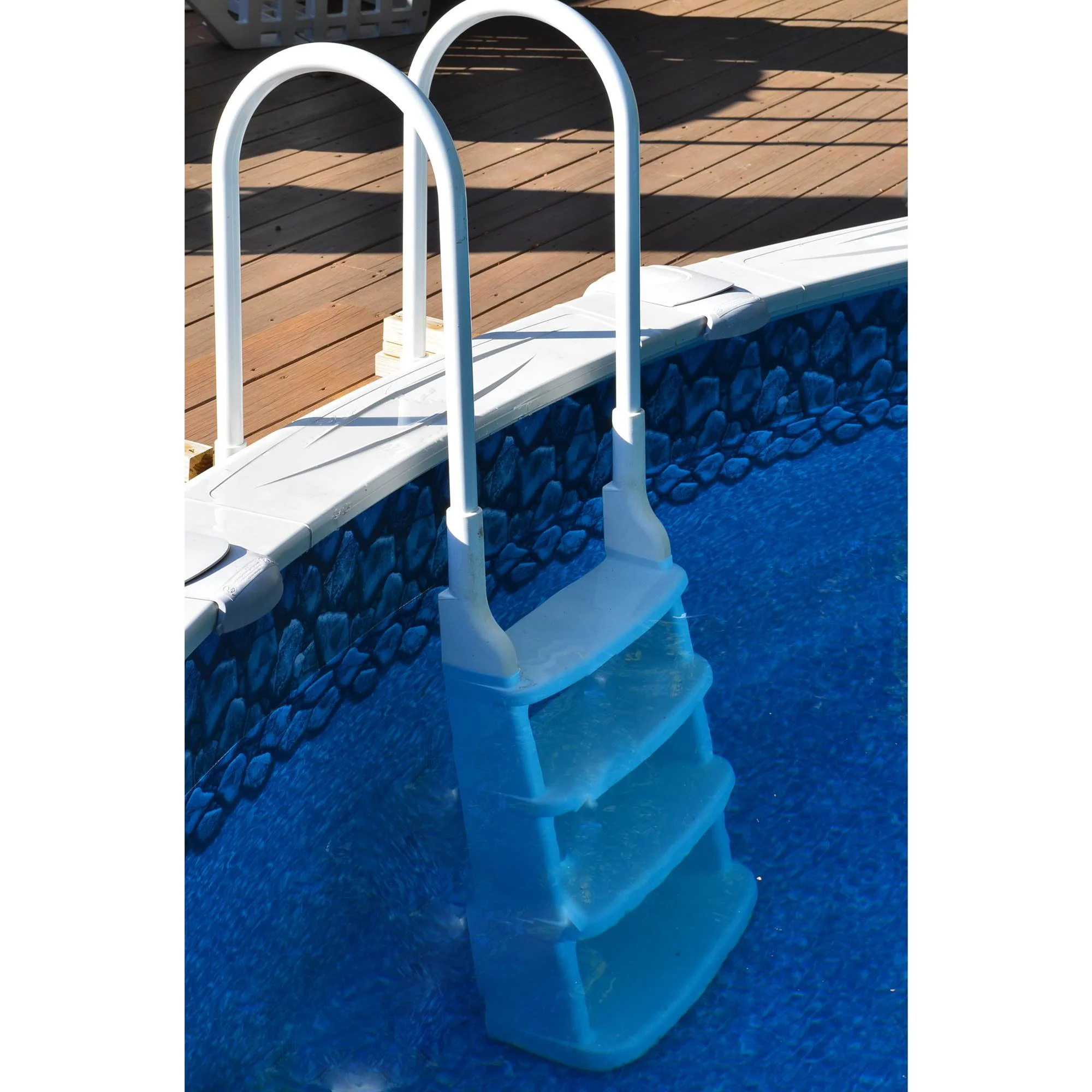 Main Access 200200 Easy Incline Above Ground In-Pool Pool 24" Ladder w/ Mat - Image 5