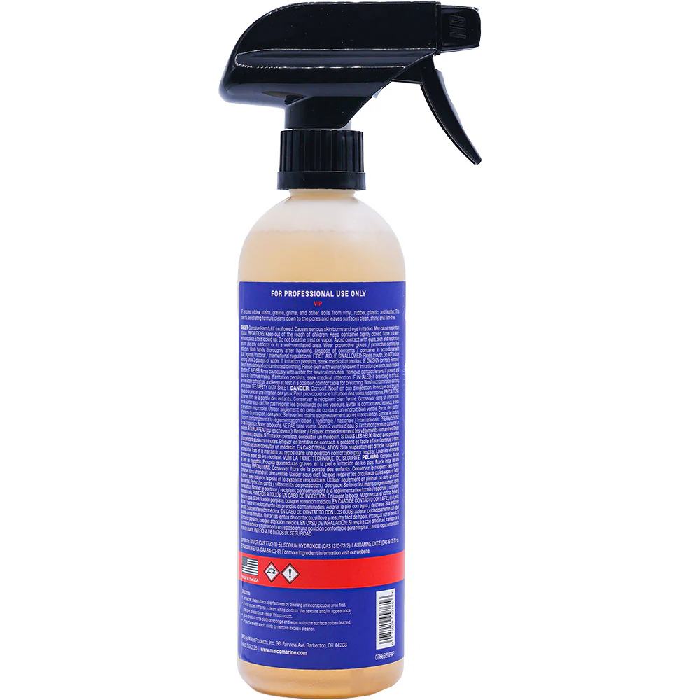 Malco VIP Vinyl Plastic Cleaner - 16oz - Image 2