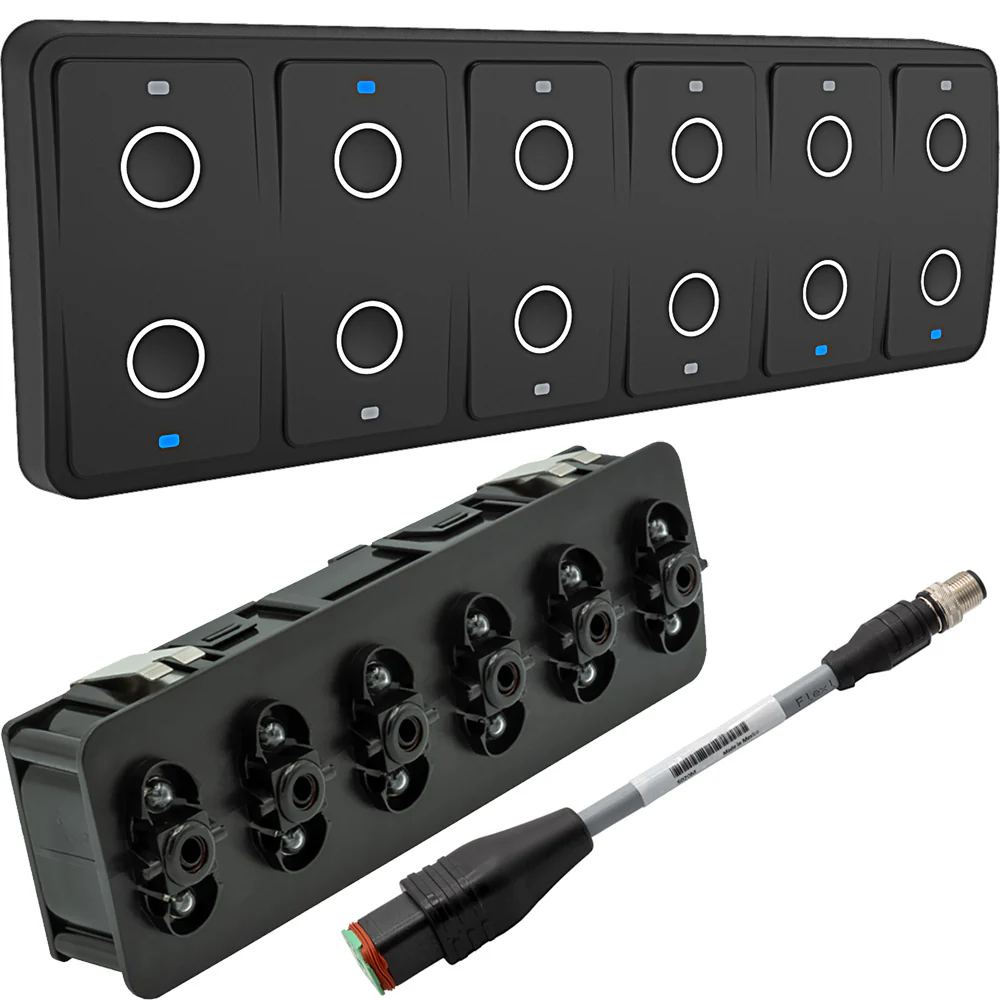 Maretron CKM12 Keypad w/CKM to NMEA 2000 Adapter Cable - 0.2M