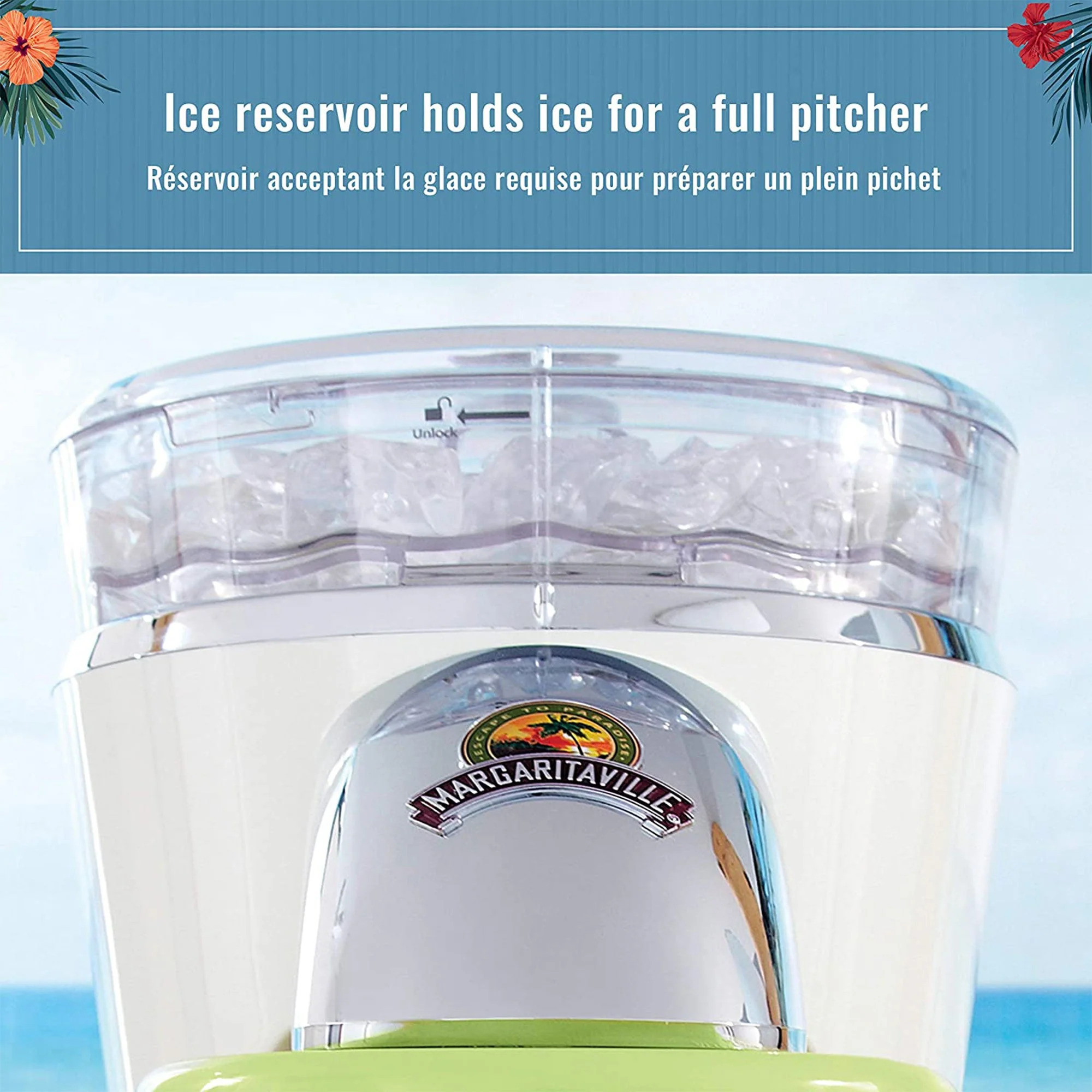 Margaritaville Bahamas 36 Ounce Shaved Ice Concoction Maker with Dual Motor - Image 5