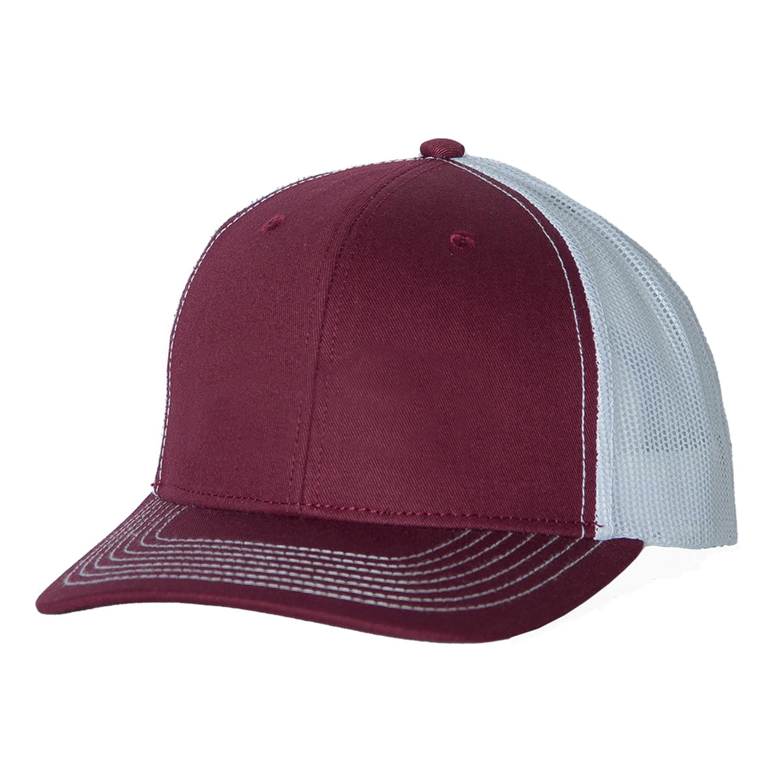Maroon Cap | White MeshBack - Image 5