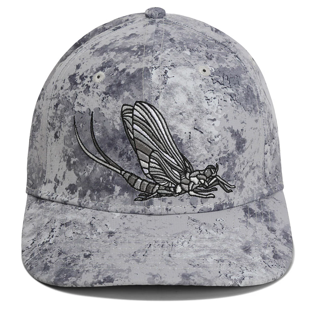 Mayfly Match the Hatch Fly Fishing 6-Panel Cap - Image 14