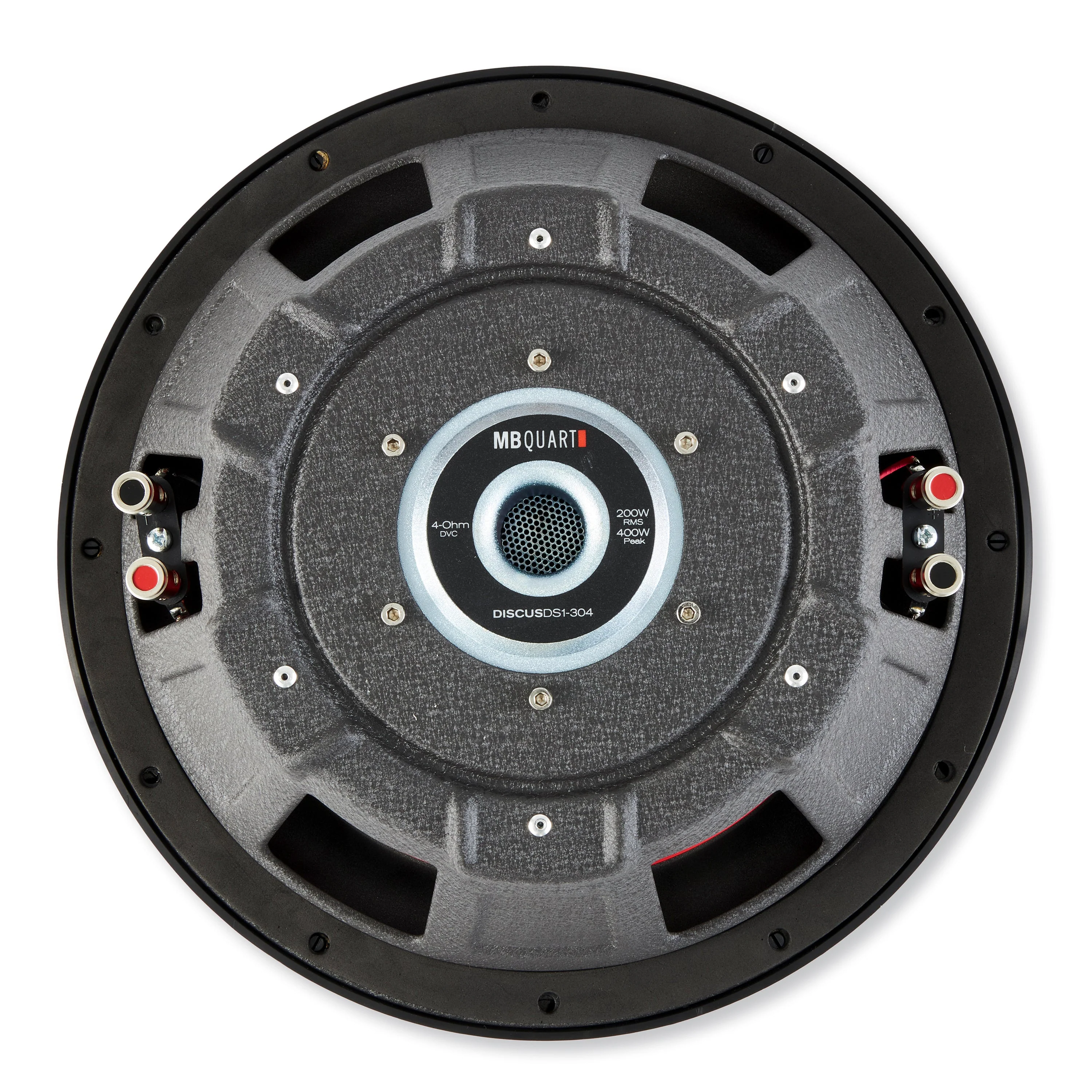 MB Quart DS1-304 400 Watt 12 Inch Slim Shallow Subwoofer Car/Truck DVC Sub - Image 3