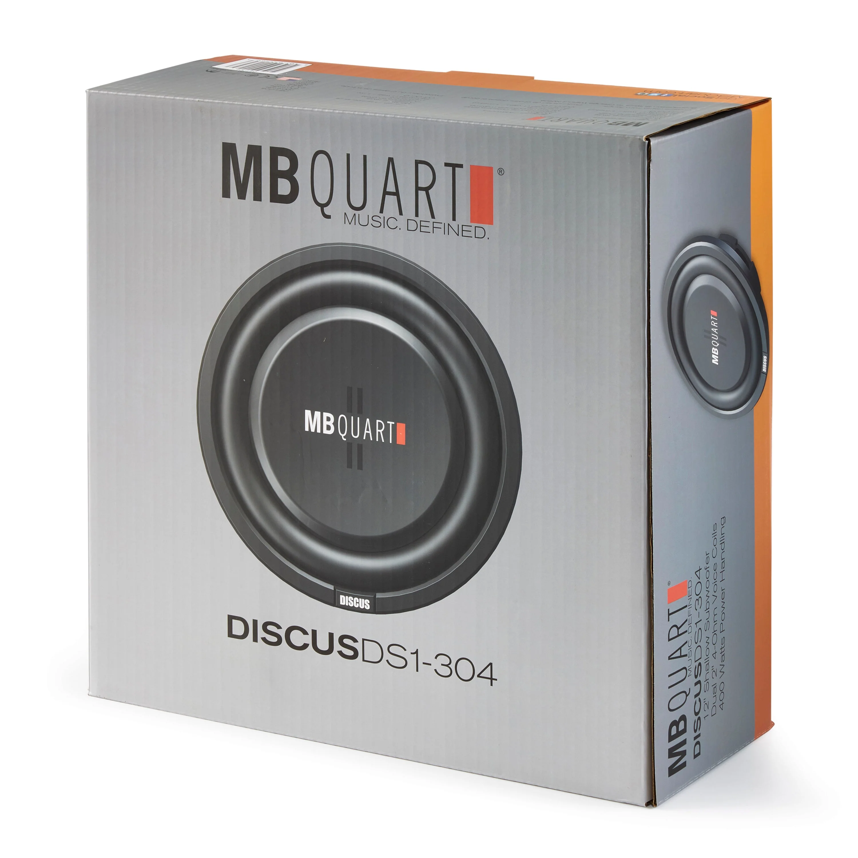 MB Quart DS1-304 400 Watt 12 Inch Slim Shallow Subwoofer Car/Truck DVC Sub - Image 9
