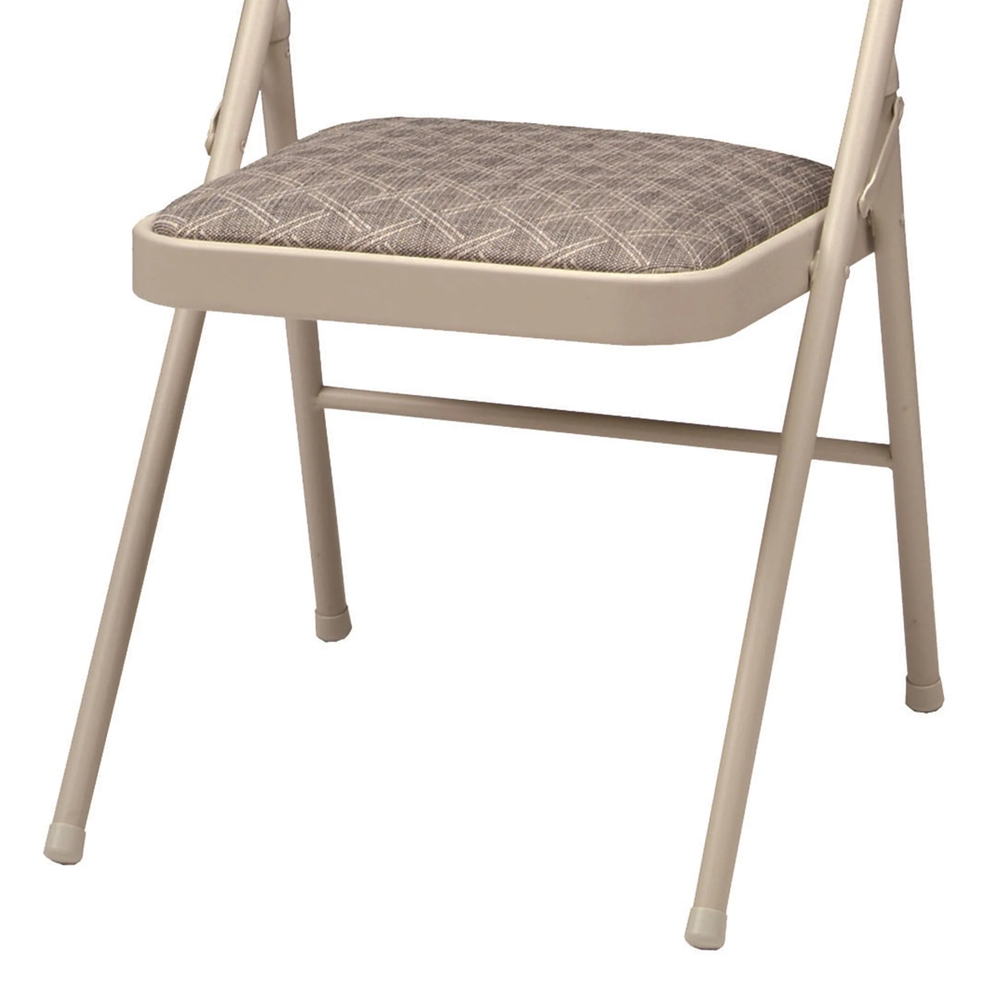 MECO Sudden Comfort Zuni Fabric Double Padded High Back Folding Chair (Set of 4) - Image 4