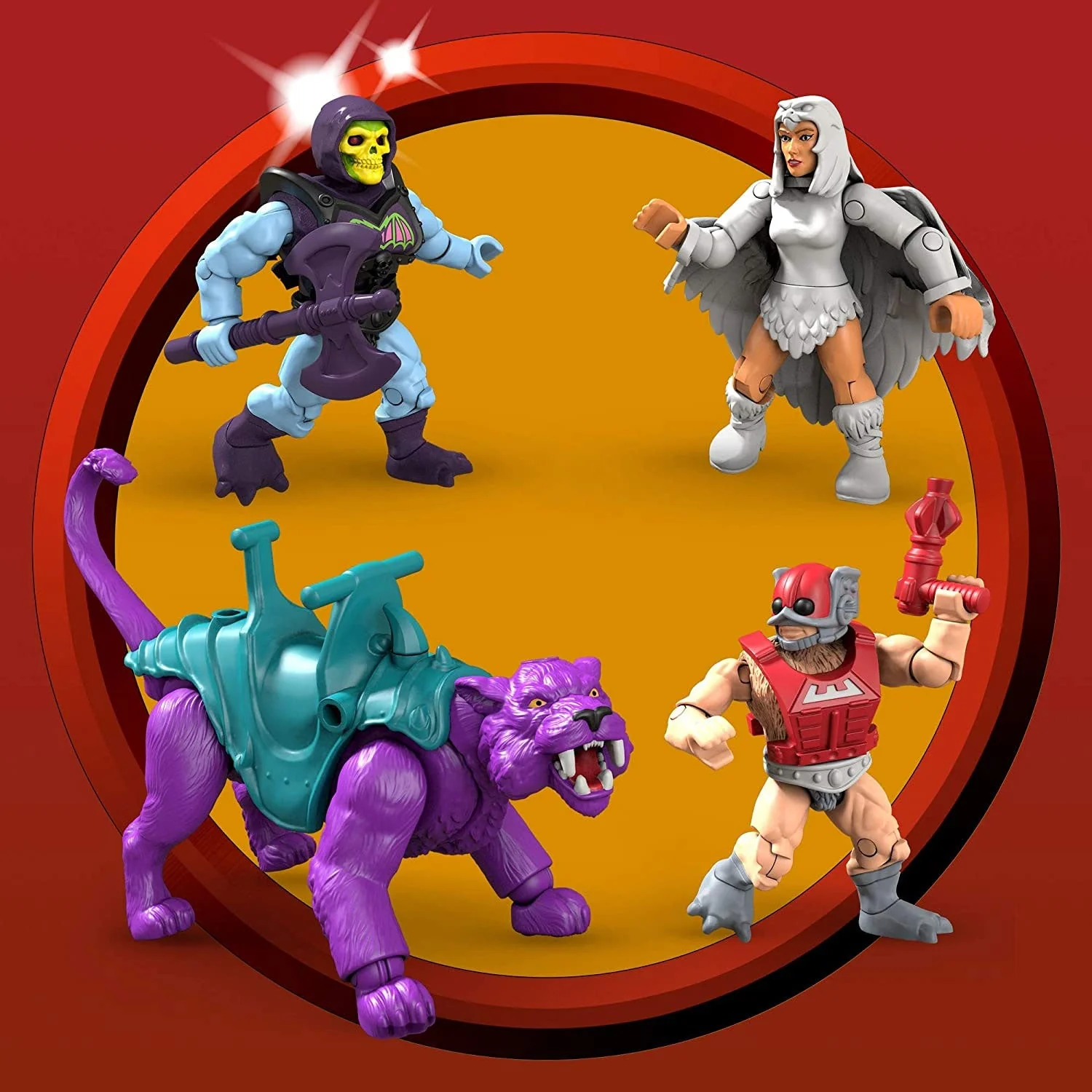 Mega Construx Masters of the Universe Panthor at Point Dread Building Toy Set - Image 3