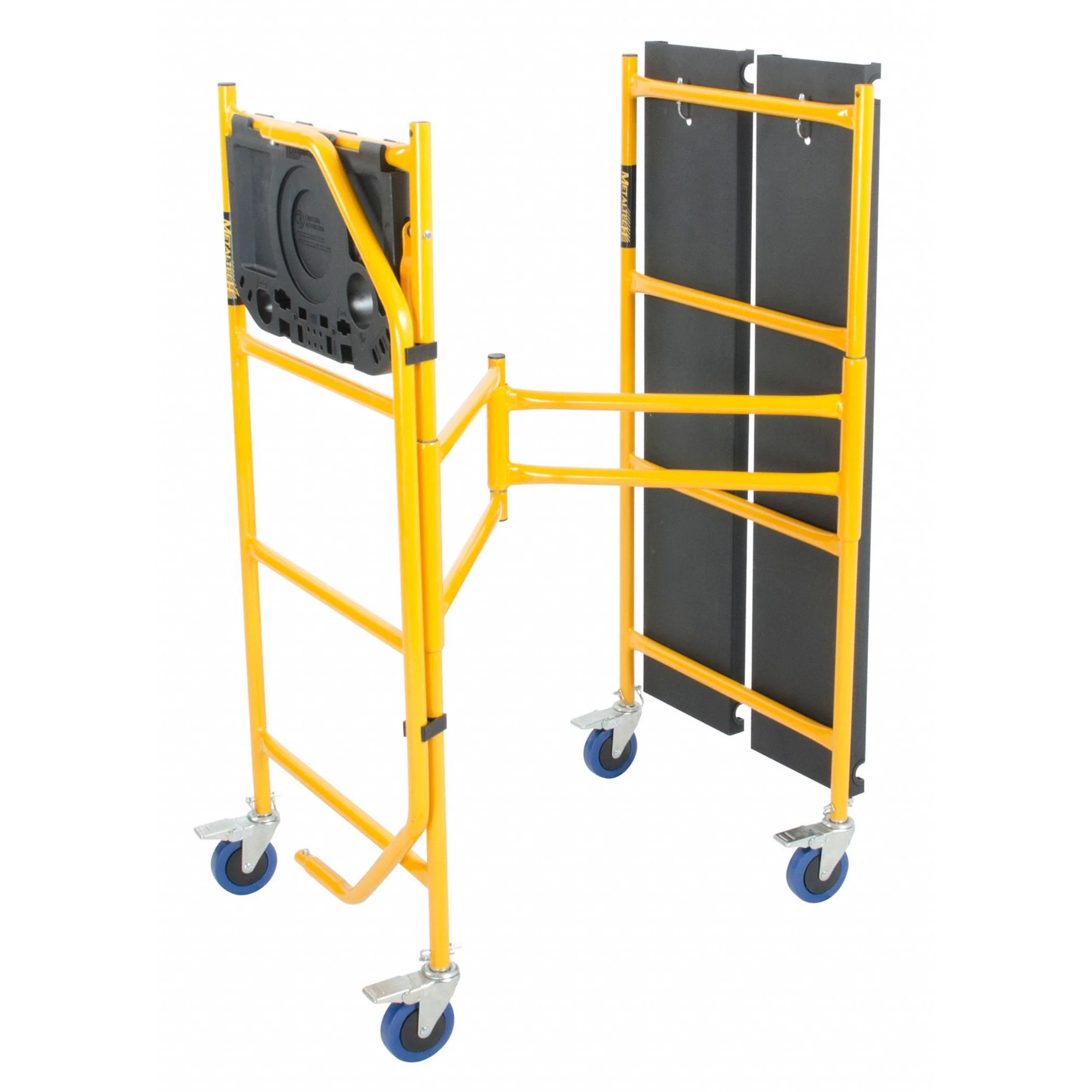 MetalTech Jobsite Series Portable 4 Foot Mobile Scaffolding with Locking Wheels - Image 2