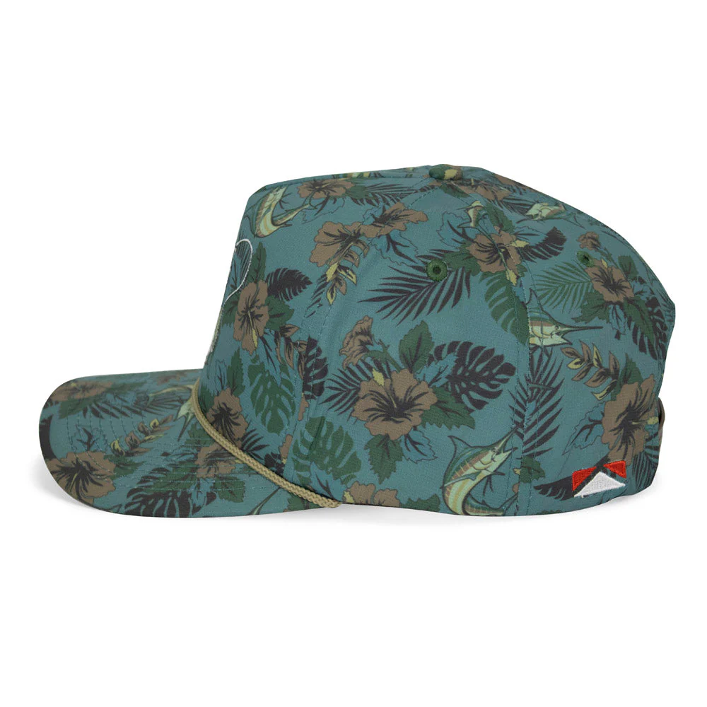 Mezcal Saltwater Fishing Trucker Hat Rope Cap - Image 6