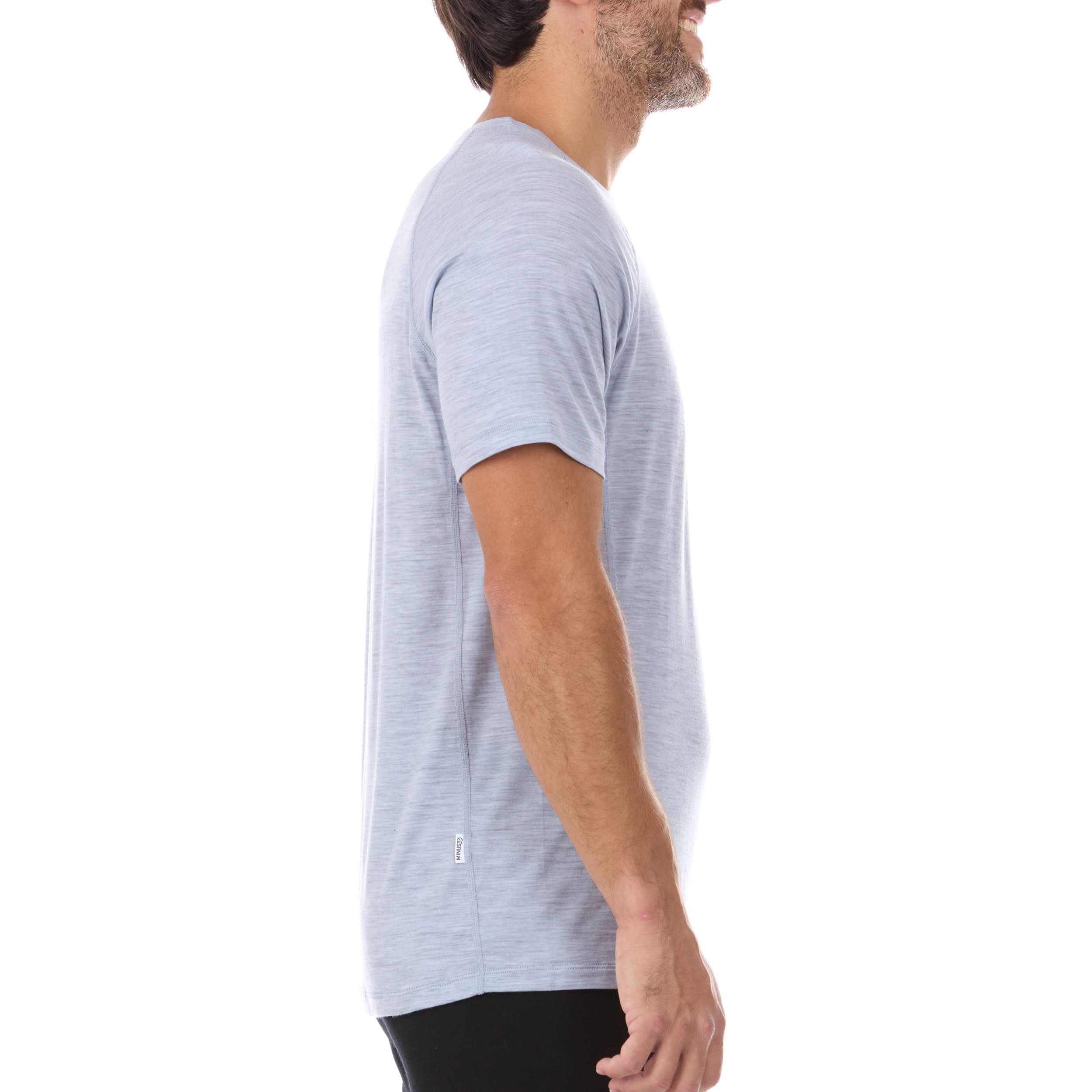 Microweight Men's Wool T Shirt - Woolverino - Image 13
