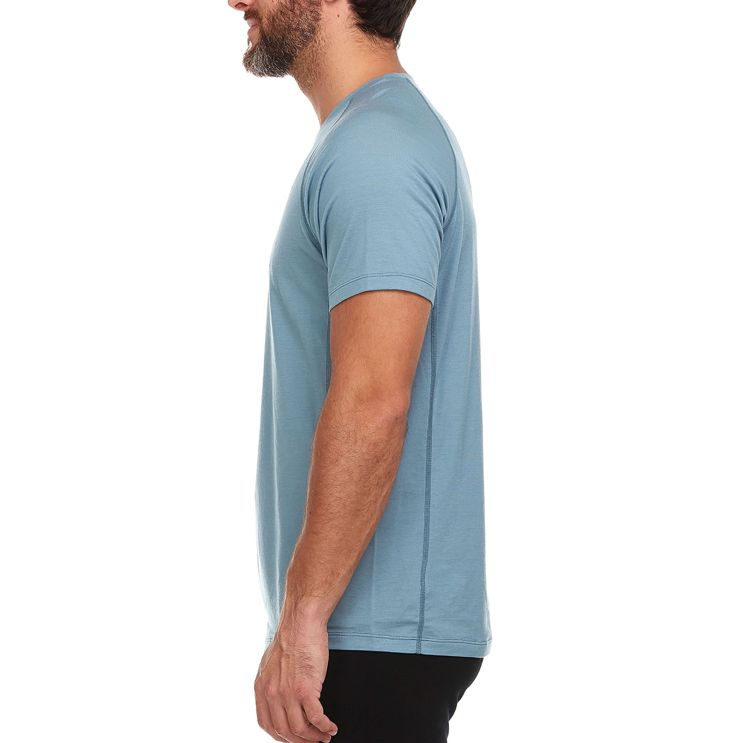 Microweight Men's Wool T Shirt - Woolverino - Image 2