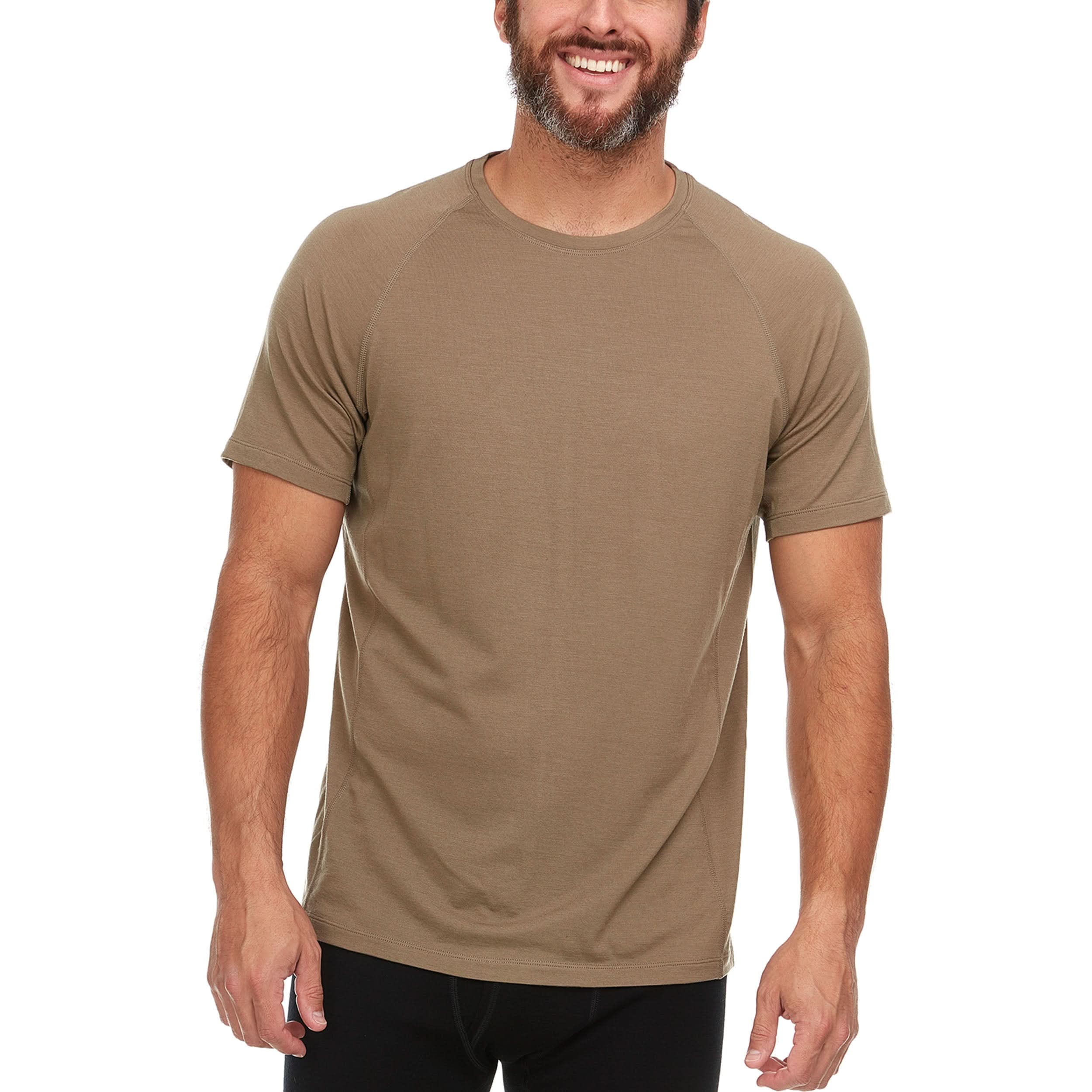 Microweight Men's Wool T Shirt - Woolverino - Image 31