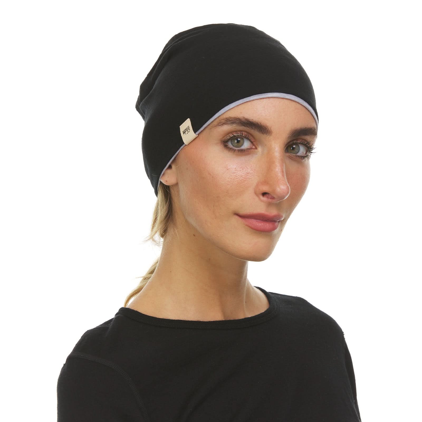 Microweight Reversible Wool Beanie - Woolverino - Image 21