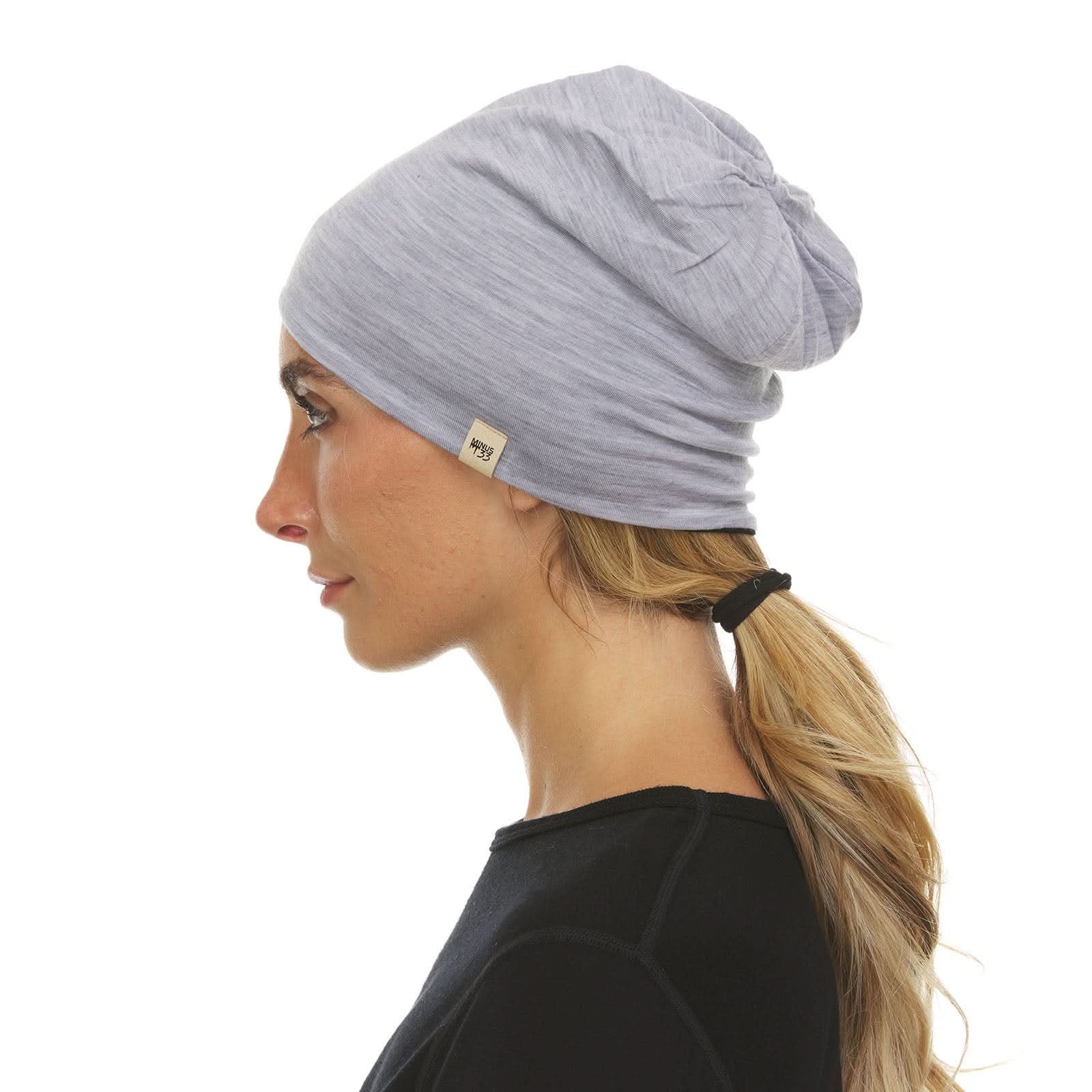 Microweight Reversible Wool Beanie - Woolverino - Image 22