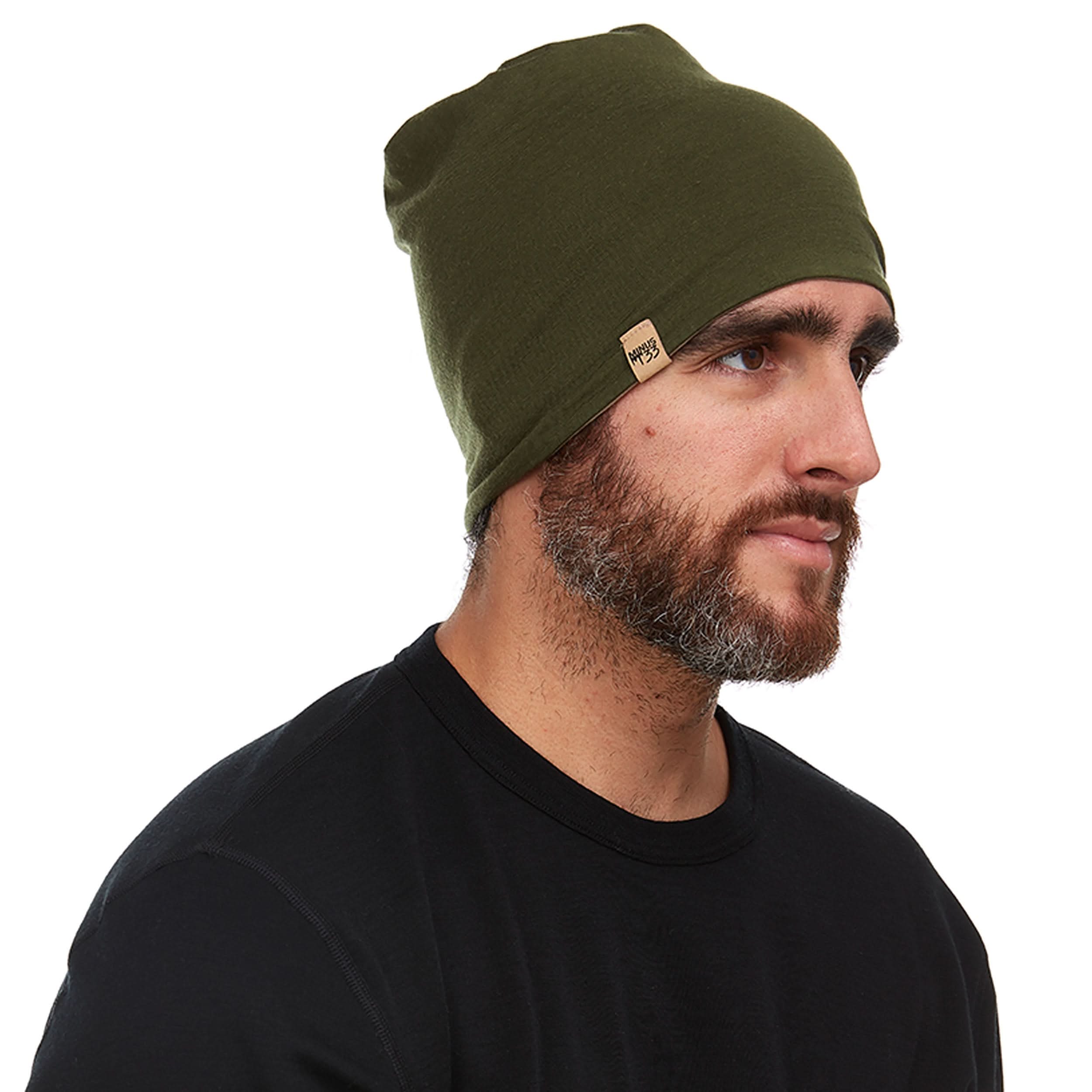 Microweight Reversible Wool Beanie - Woolverino - Image 7
