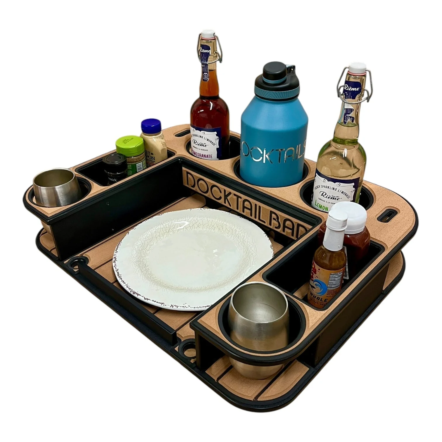 Midnight Series - Docktail Butler Boat Table - Choose Your Mount, Color & Custom Name - Image 18