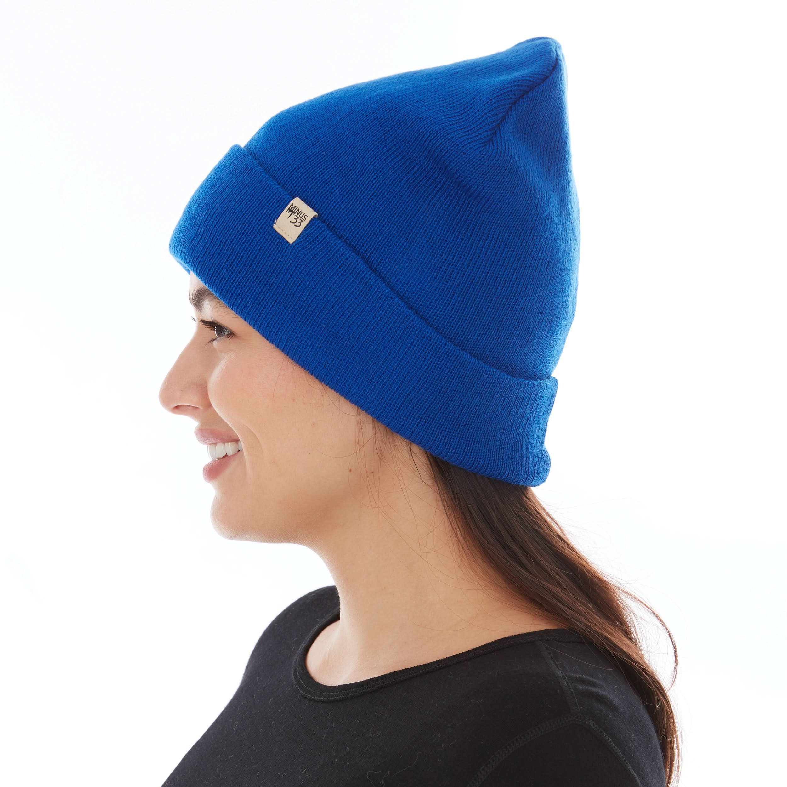 Midweight Merino Wool Knit Cuff Beanie | 100% Merino Wool - Image 3