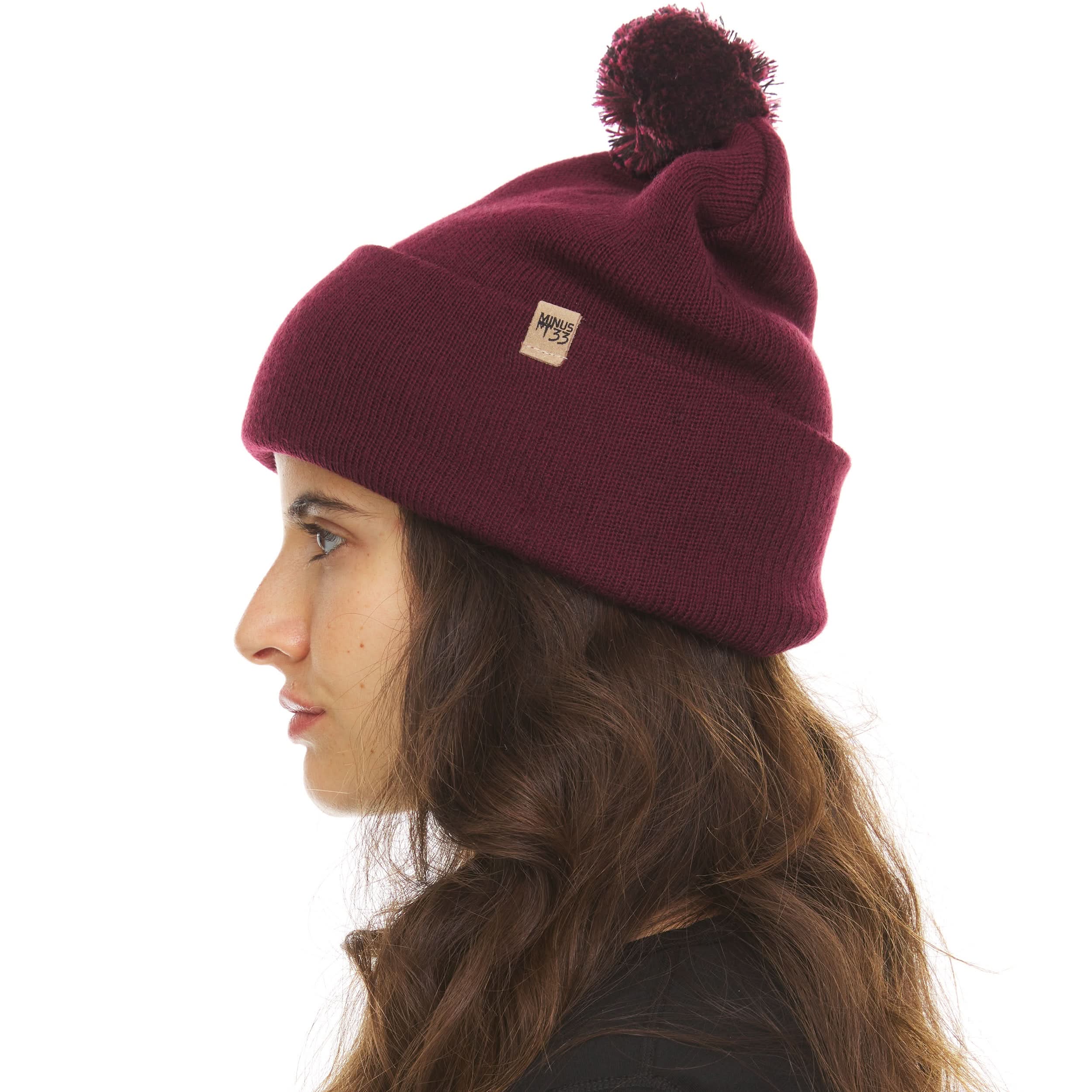 Midweight Merino Wool Knit Pom Beanie | 100% Merino Wool - Image 17